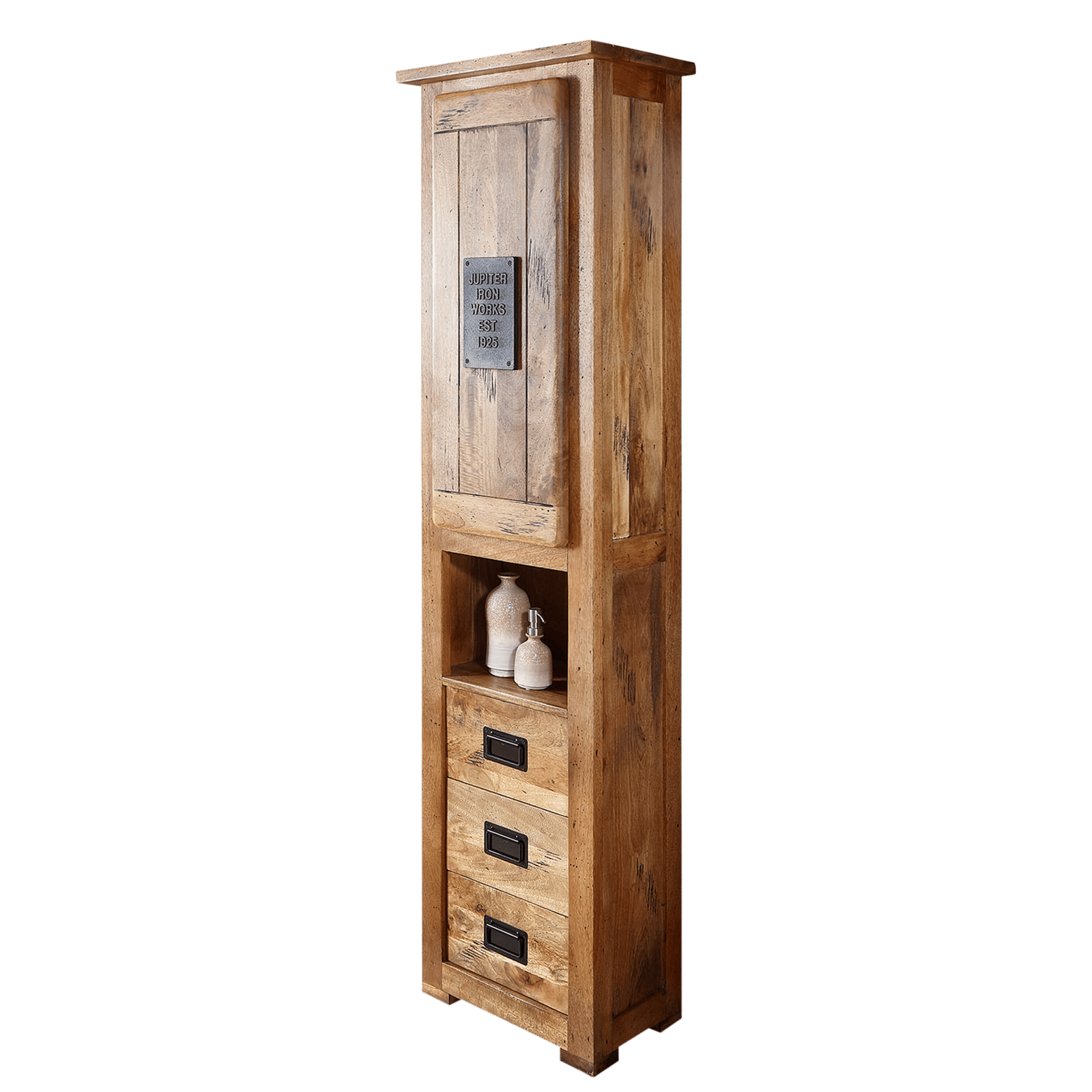 Novofurn Badschrank LENA-N Holzfarben 50*35*195