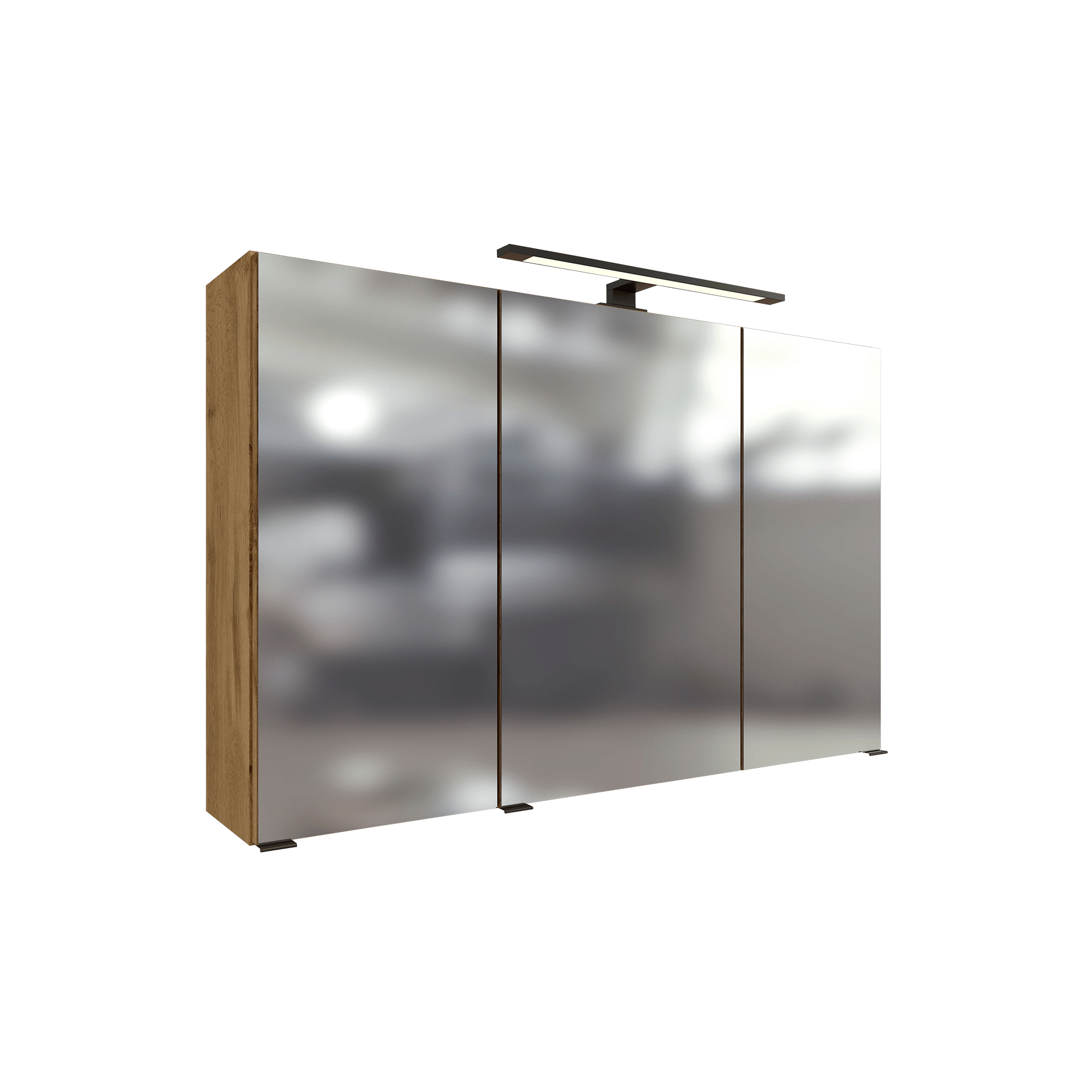 Novofurn Spiegelschrank MANOLO Eichefarben 20*100*64