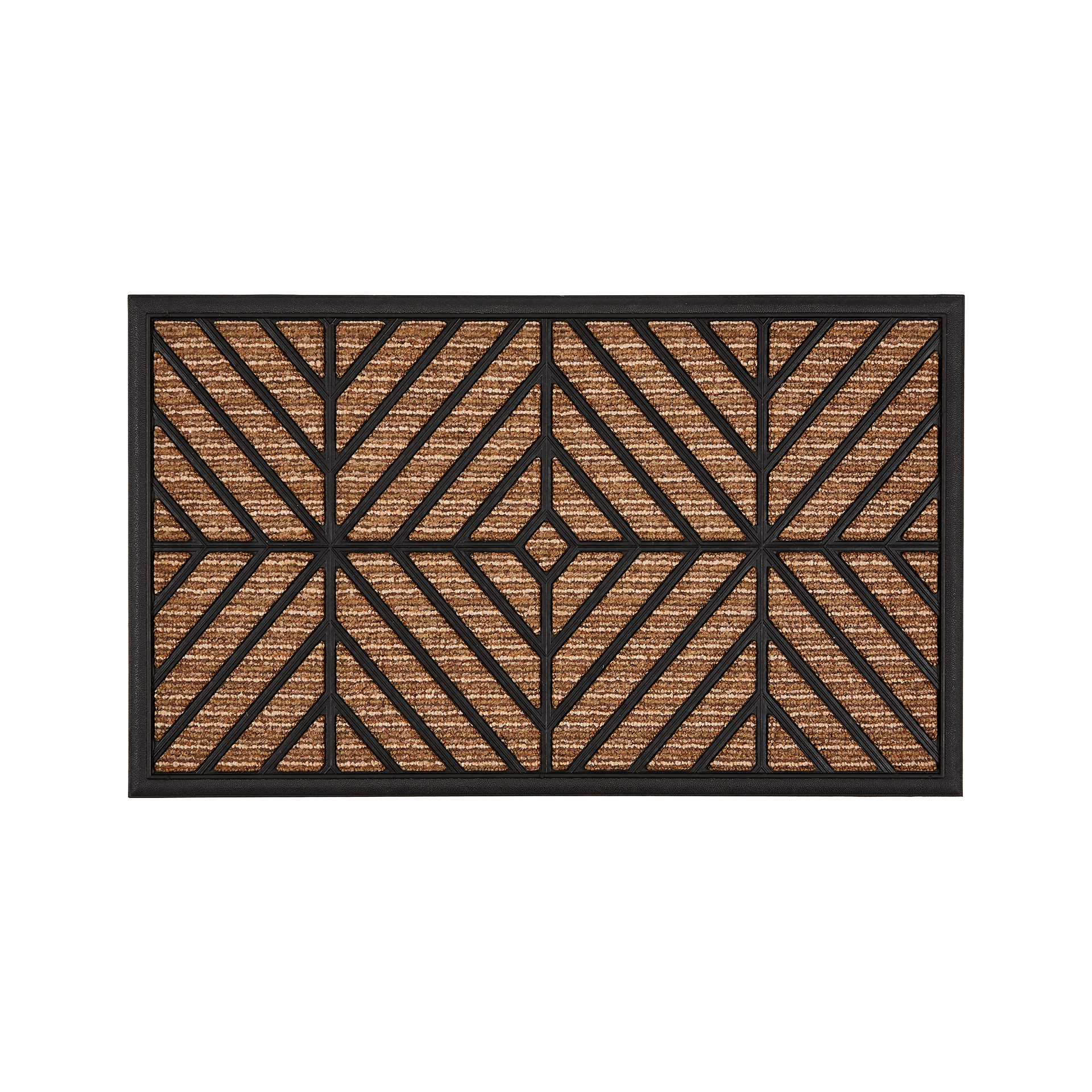 ASTRA Fußmatte Border Graphic 45x75 Raute Braun