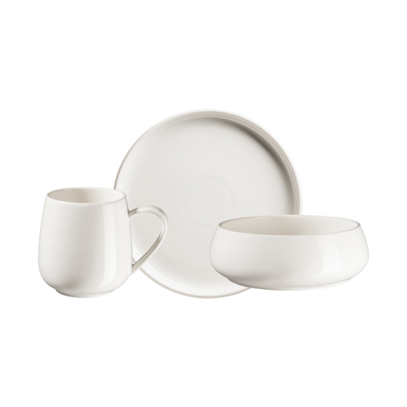 Kaffee-Set Taya 12-teilig Weiß