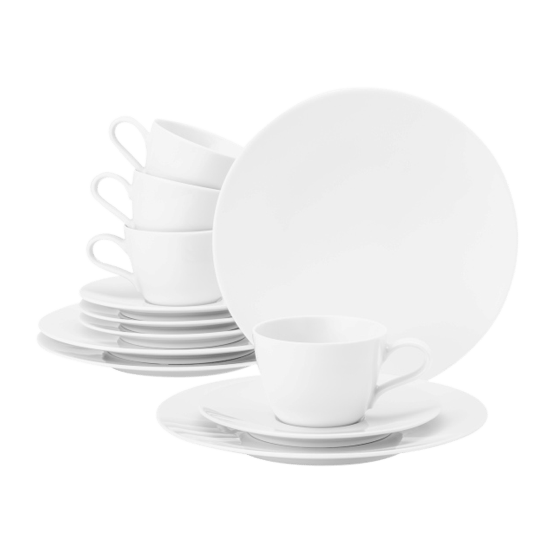 Kaffee-Set Life 12-teilig weiss Kaffee-Set Life 12-teilig weiss
