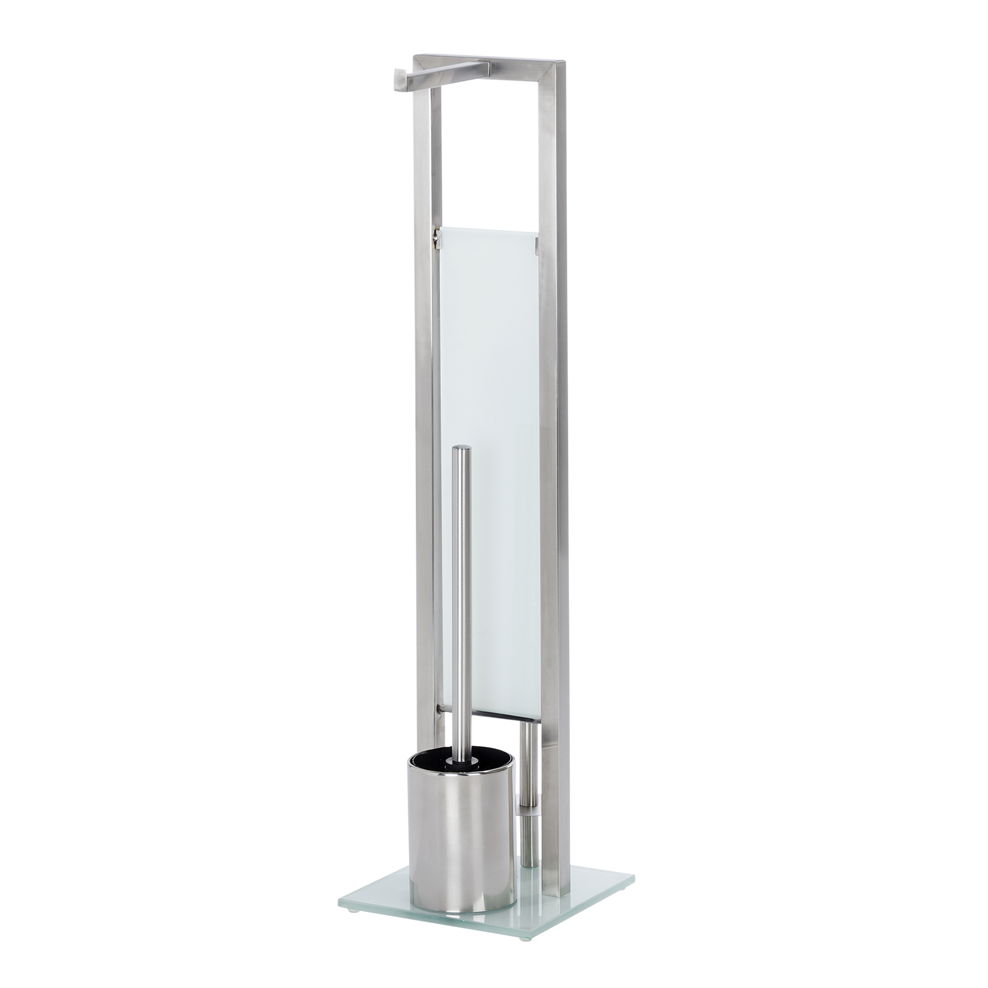 Wenko WC-Bürstenhalter Rivalta Silber