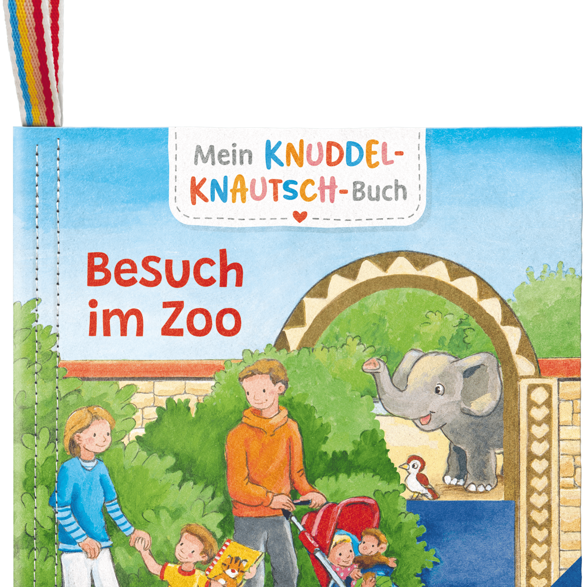 Buch Besuch im Zoo Mehrfarbig