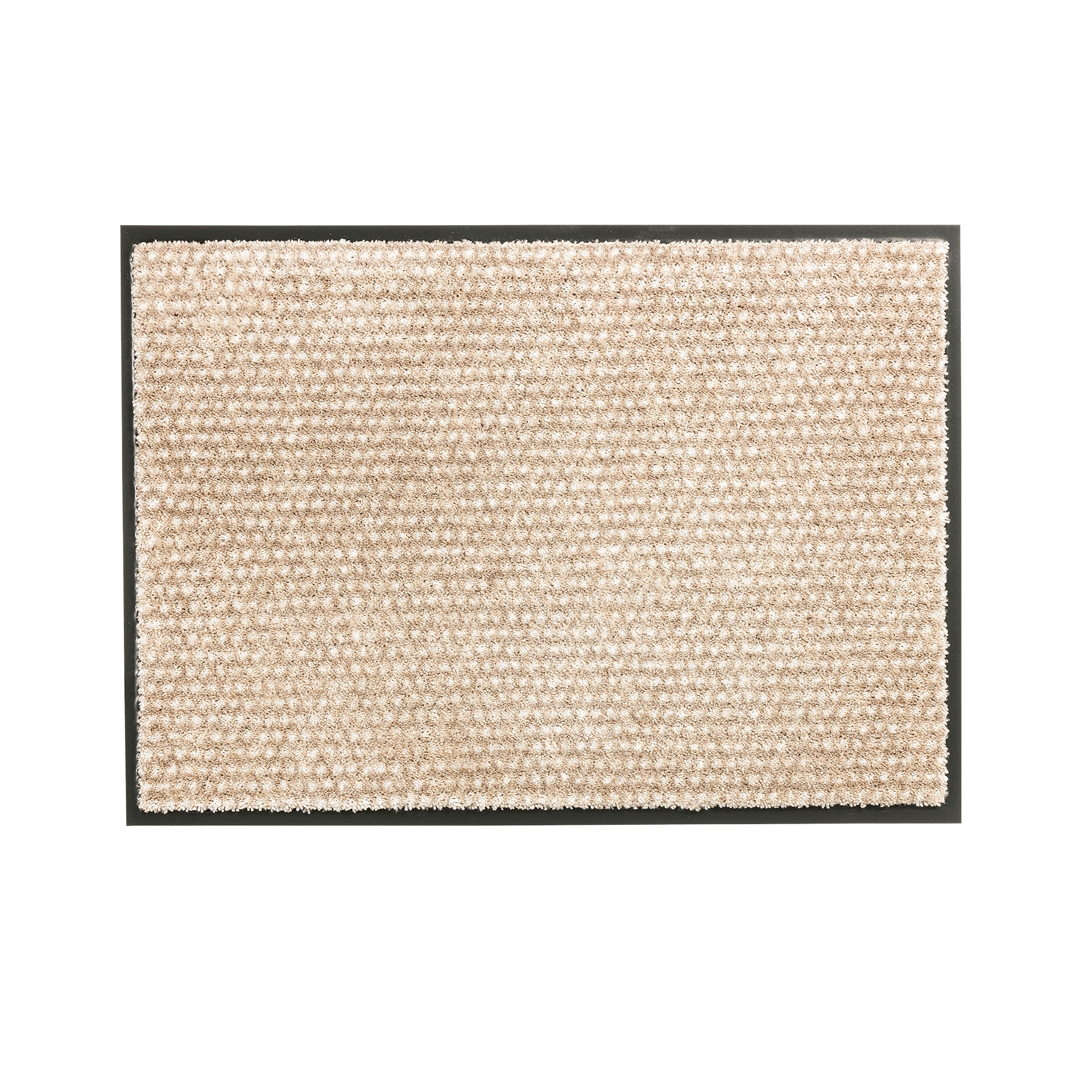 SCHÖNER WOHNEN-Kollektion Fußmatte Miami 50x70 Punkte Beige