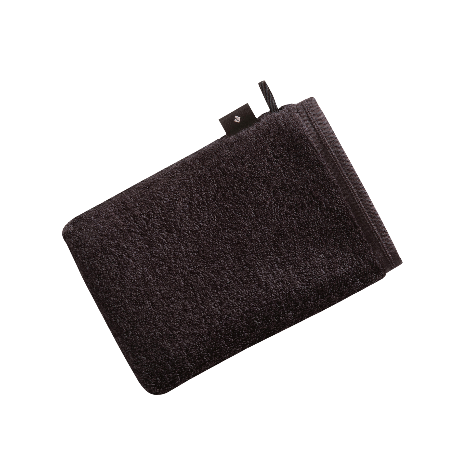 Vossen Waschhandschuh Vegan Life Anthrazit 16x22cm