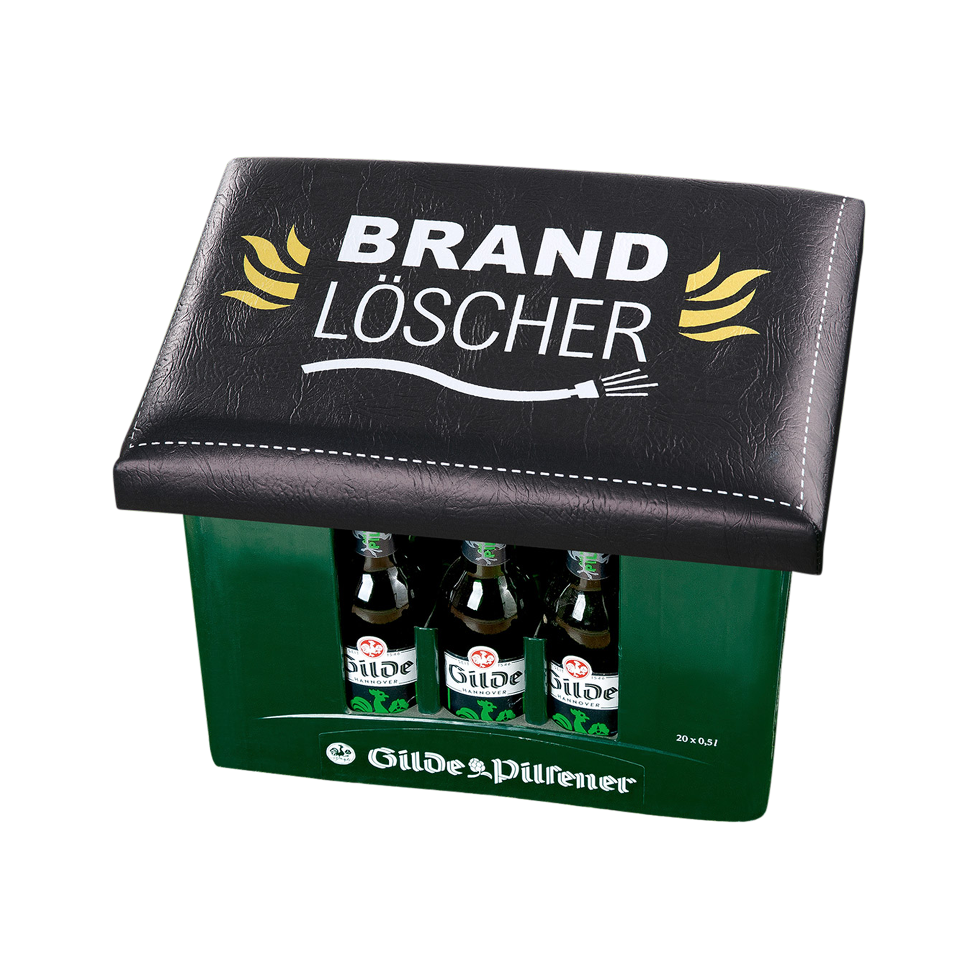 Sitzkissen Bierkasten Braun Sitzkissen Bierkasten Braun