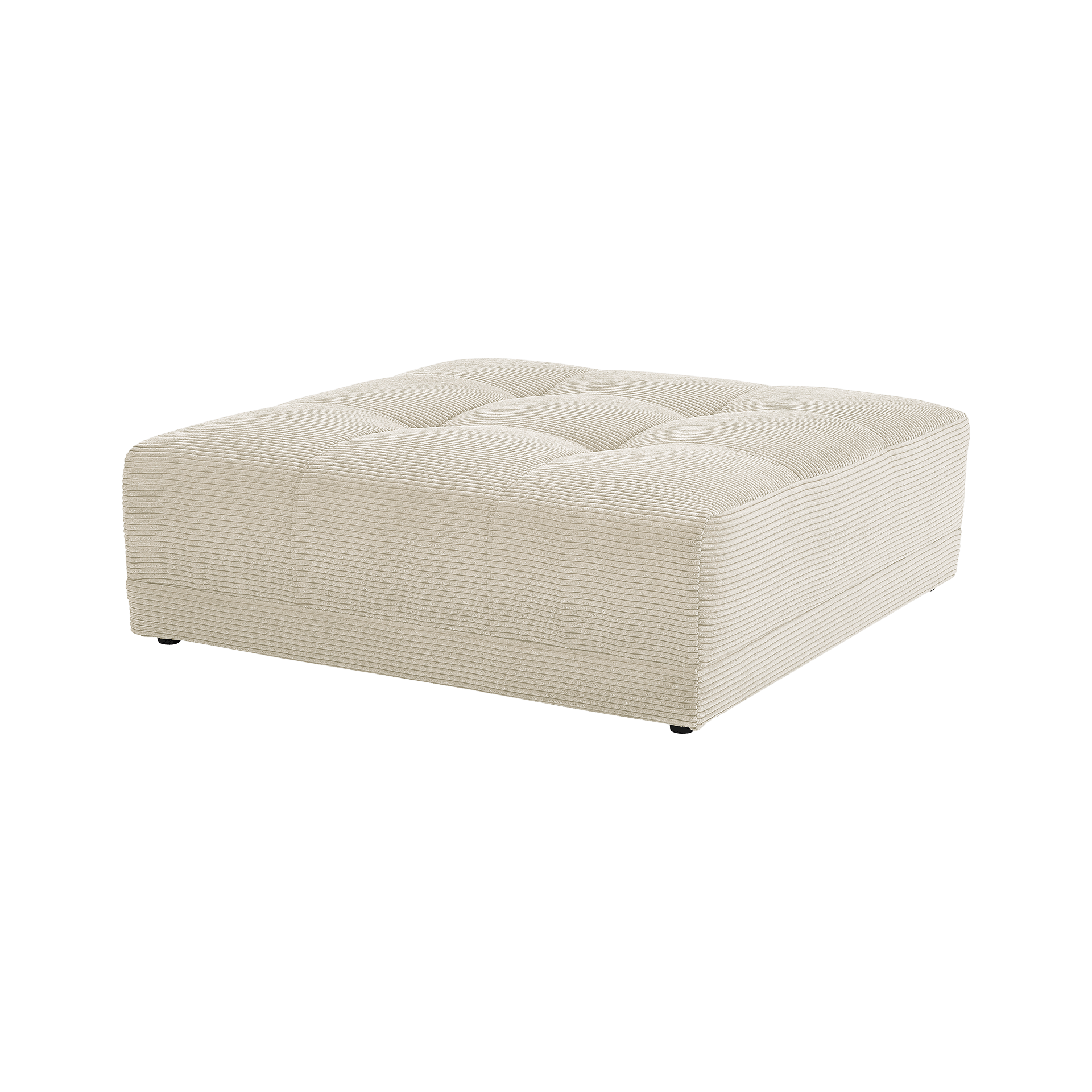 Hocker Janni Bezug Cord Beige
