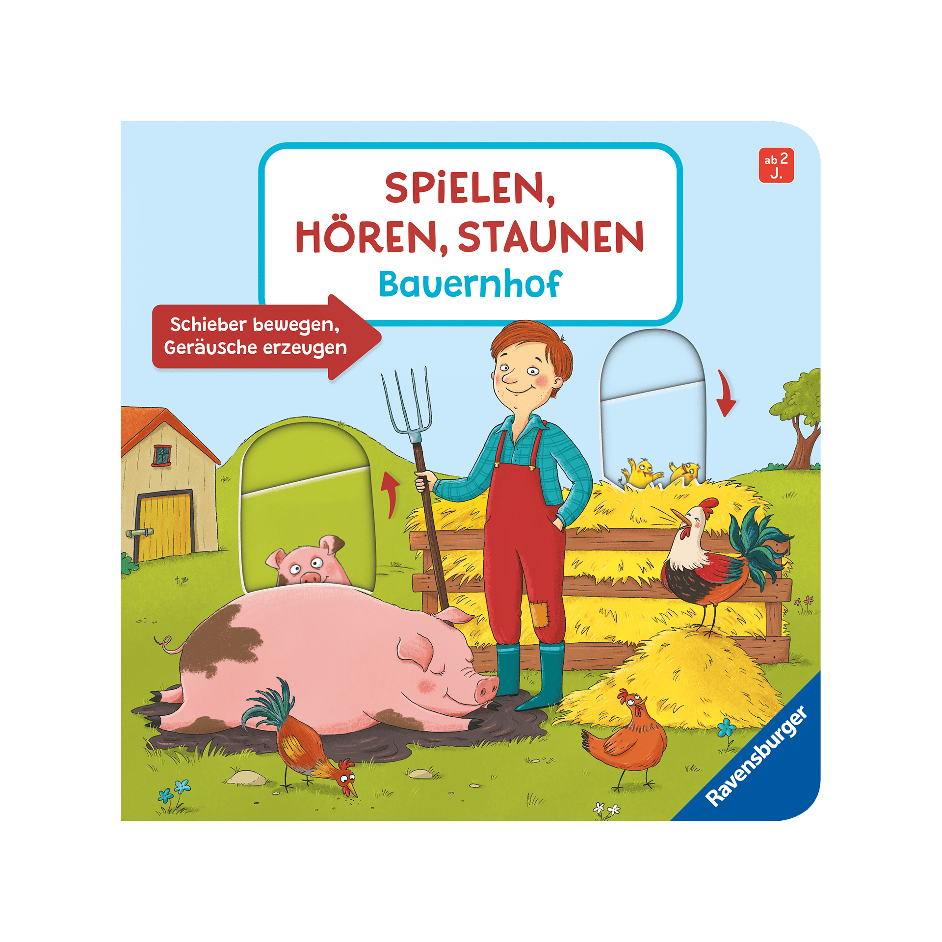 Buch Spielen, Hören, Staunen:Bauernhof Mehrfarbig Buch Spielen, Hören, Staunen:Bauernhof Mehrfarbig