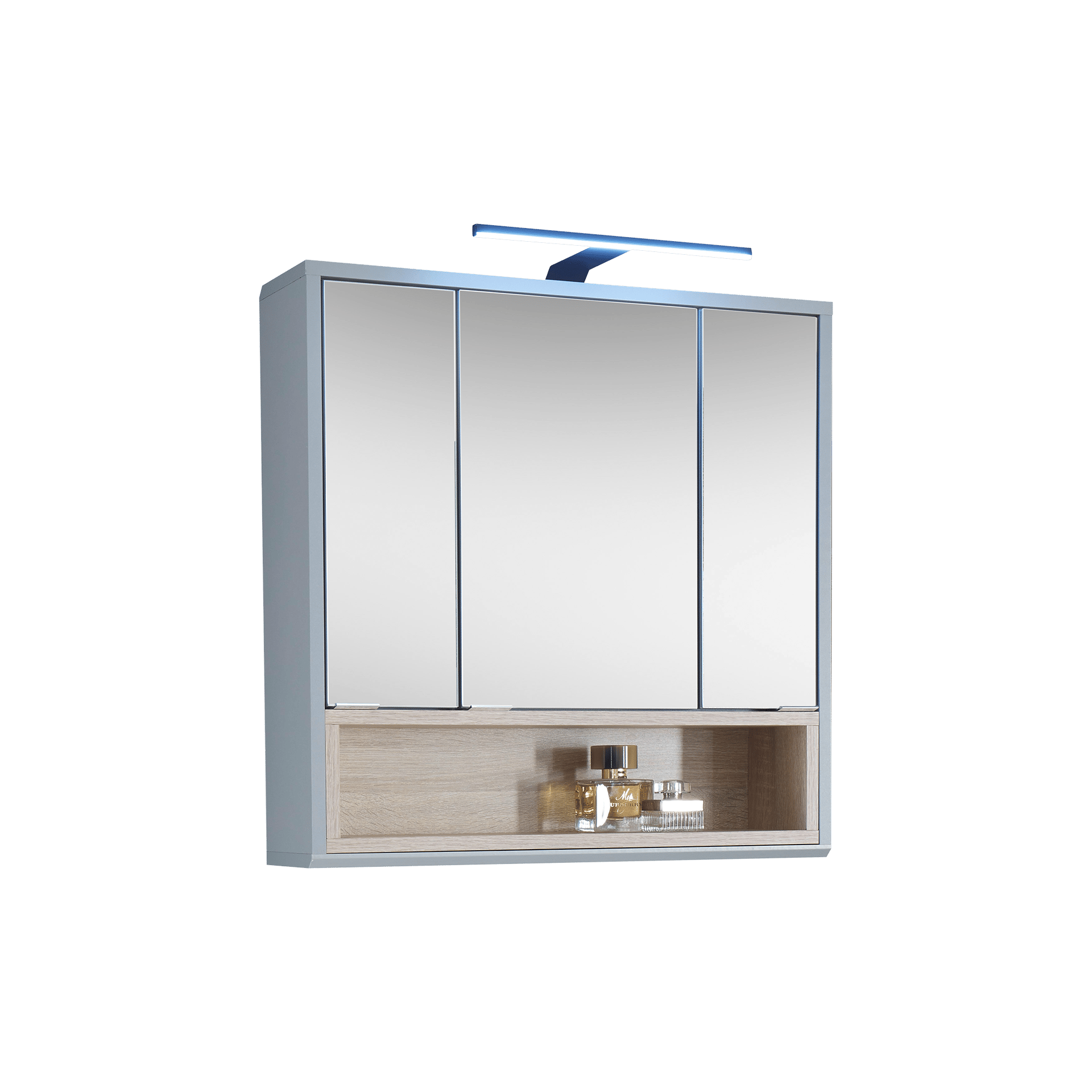 Spiegelschrank TUCKER Grau 16*65*65