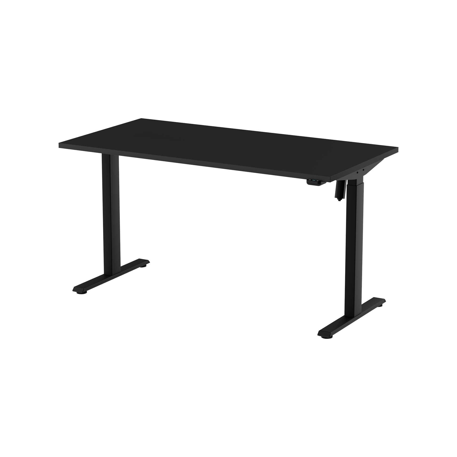 Schreibtisch eCando Schwarz elektrisch höhenverstellbar 60*120*72 Schreibtisch eCando Schwarz elektrisch höhenverstellbar 60*120*72