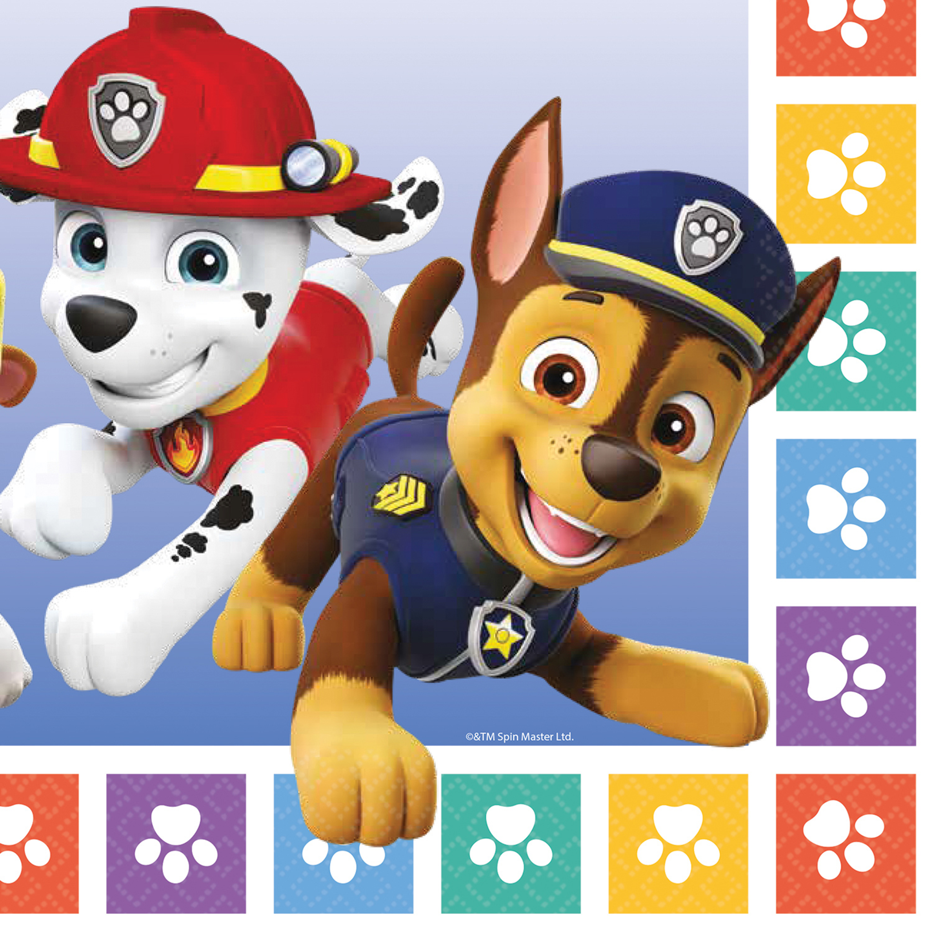Serviette Paw Patrol Mehrfarbig Serviette Paw Patrol Mehrfarbig