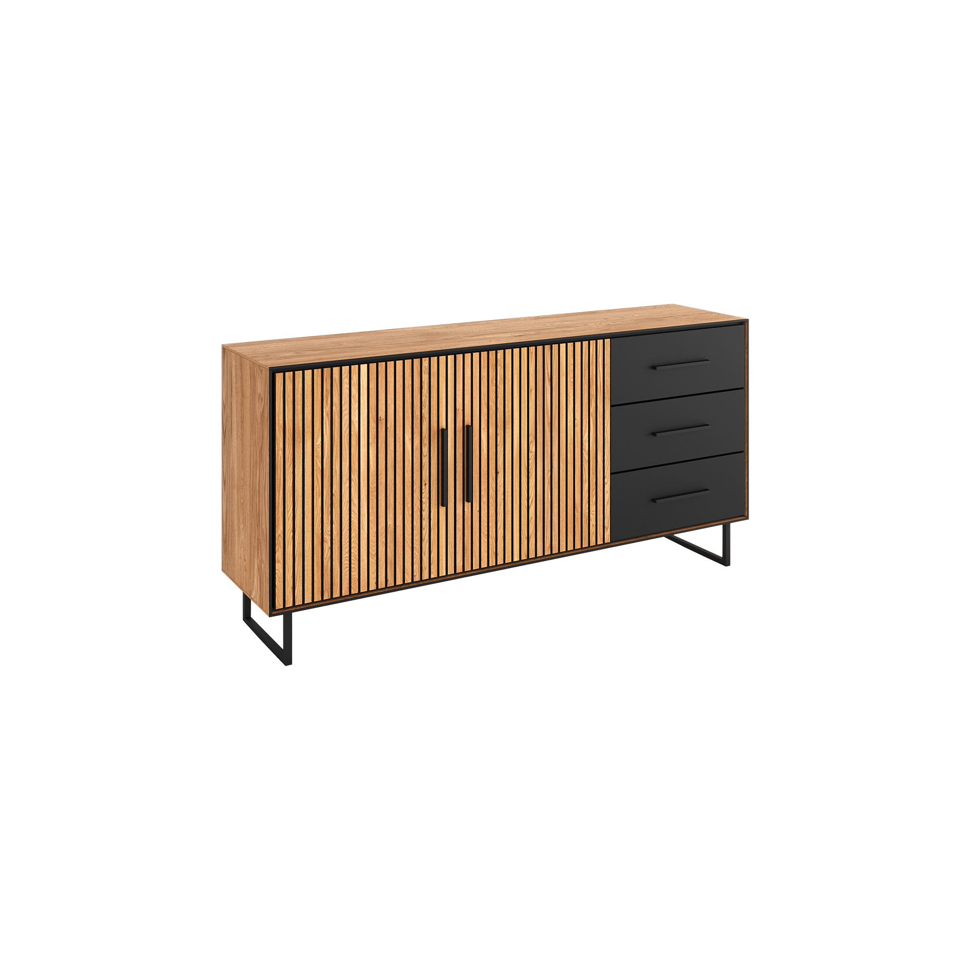 Novofurn Sideboard Ela Eichefarben