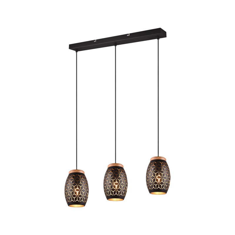 Pendelleuchte BIDAR Gold Schwarz Pendelleuchte BIDAR Gold Schwarz