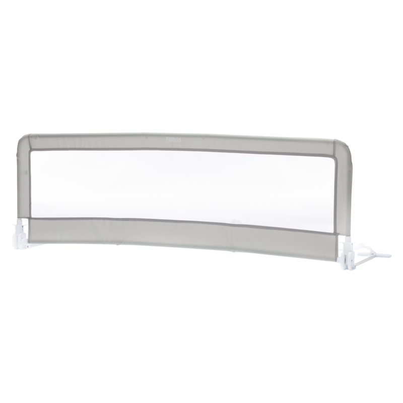 Bettschutzgitter Emma 150x50 cm grau