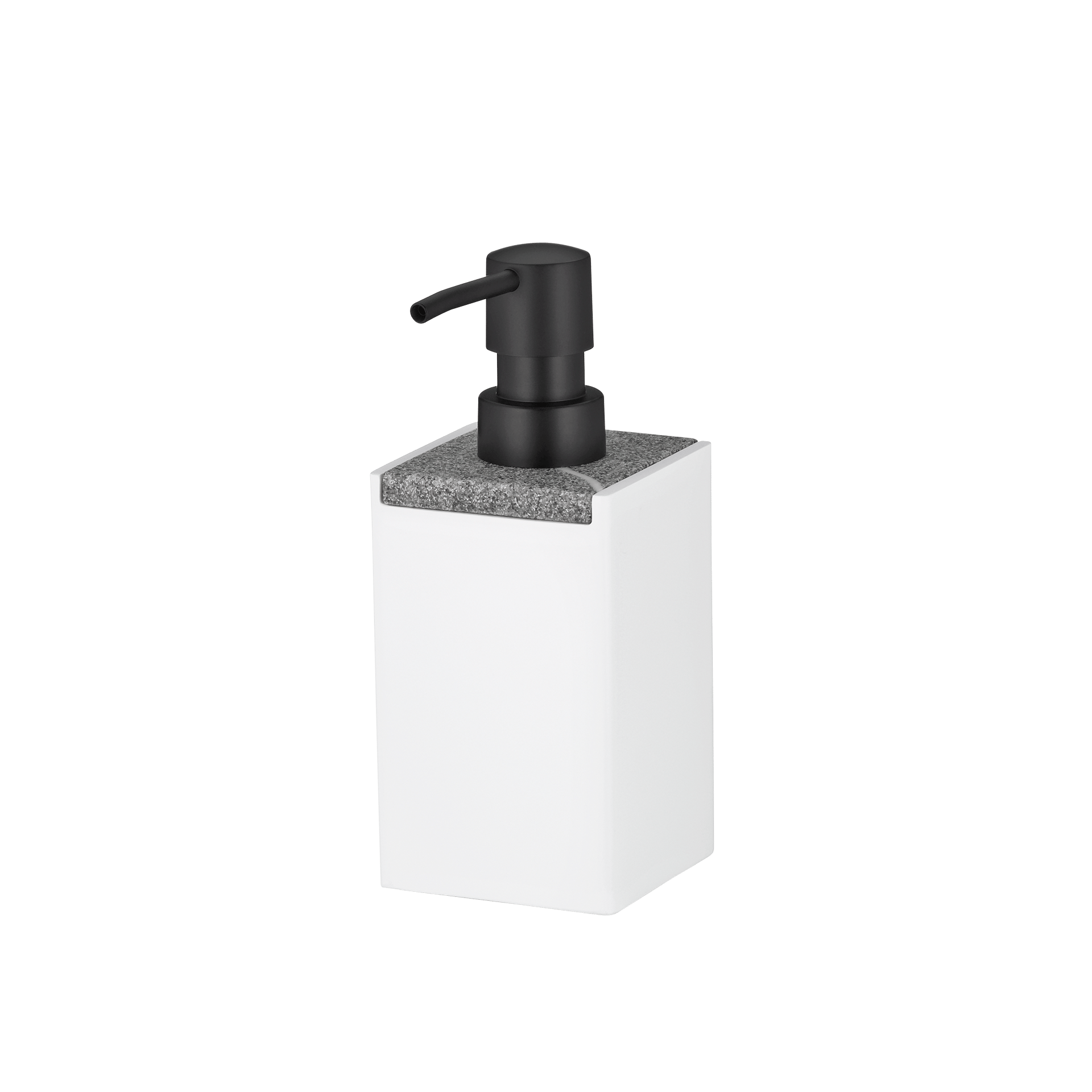 Kela Seifenspender Cube Weiß