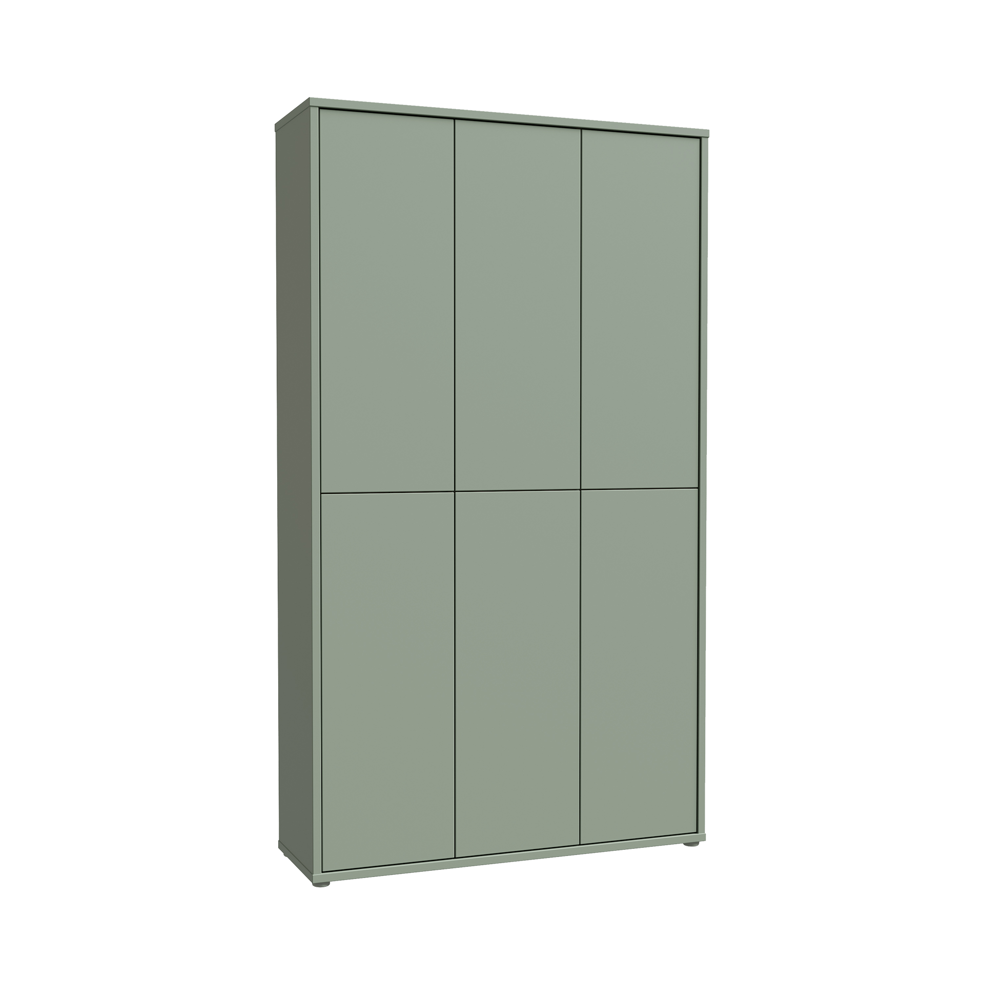 Schuhschrank Alisa 6-türig Grün Schuhschrank Alisa 6-türig Grün
