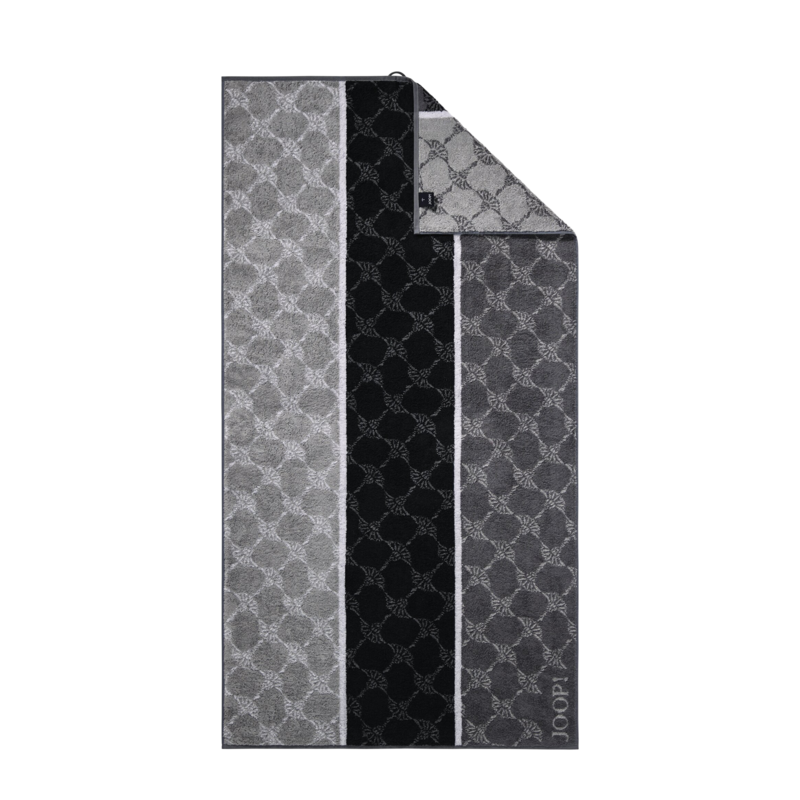 JOOP! Duschtuch Signature Schwarz 80x150cm