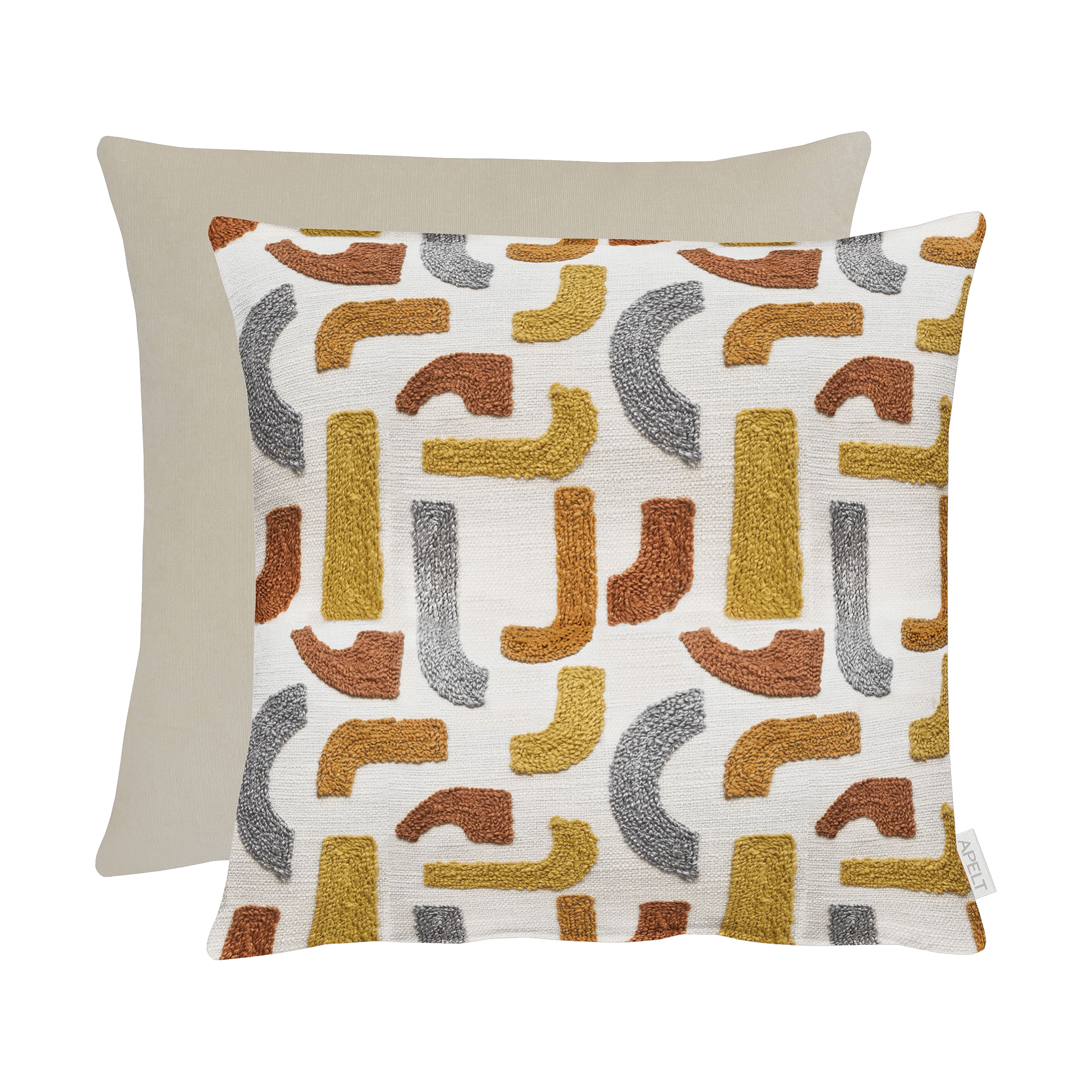 Kissen Rio Gelb/Bunt 45x45cm