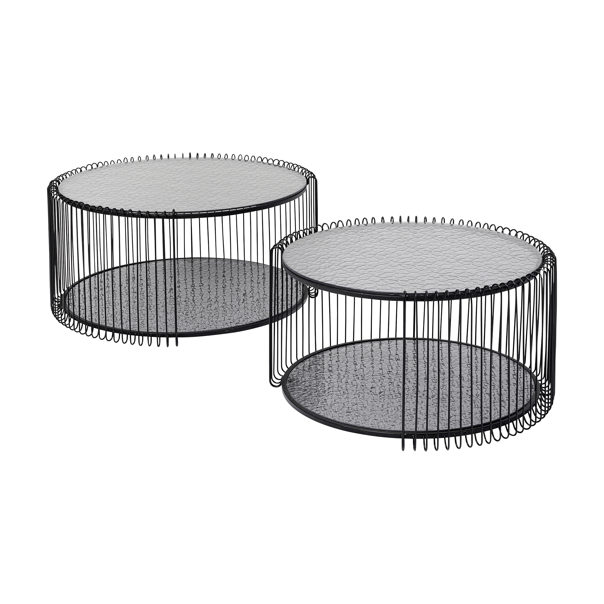 Kare Couchtisch WIRE Schwarz