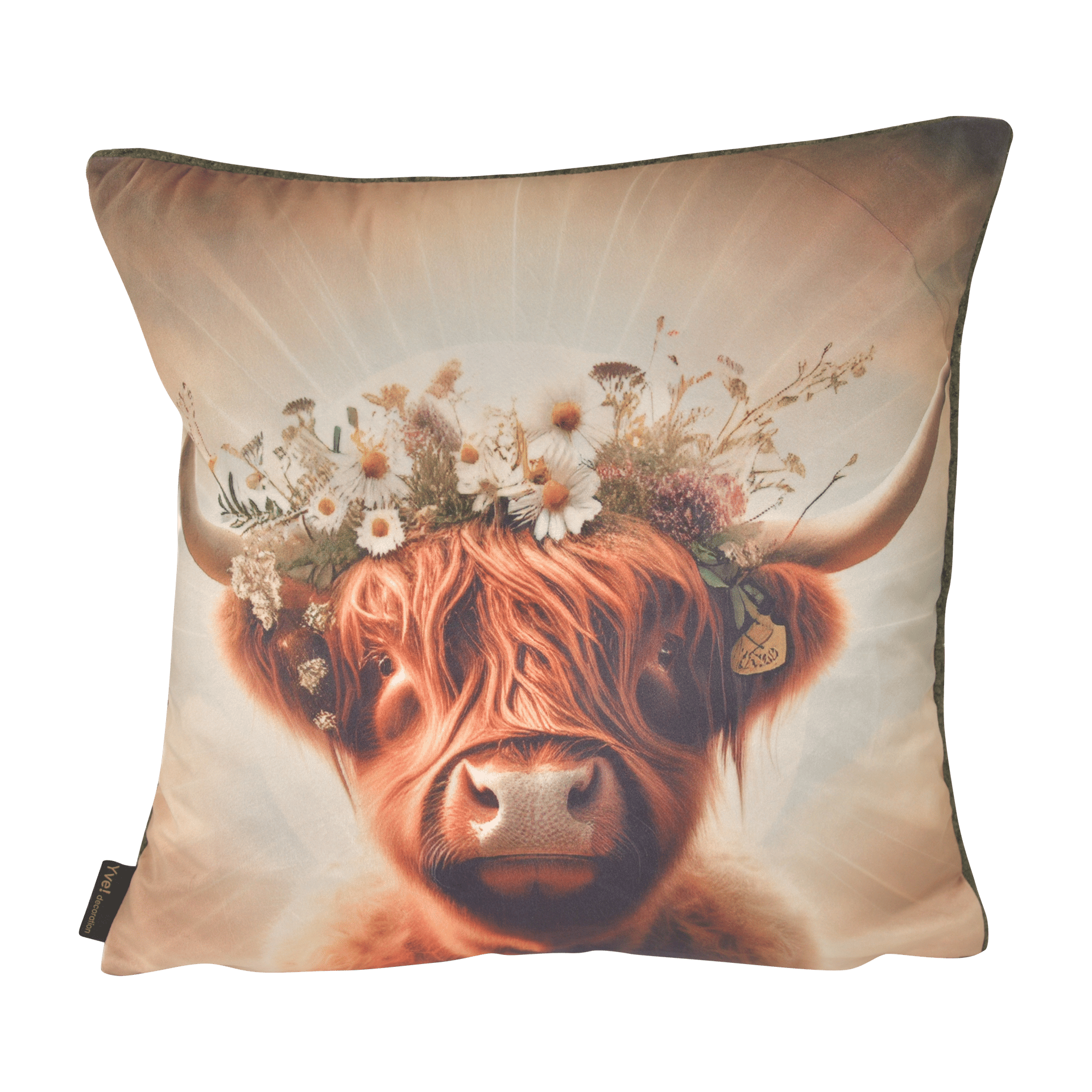 Kissenhülle El Toro gemustert 45x45cm