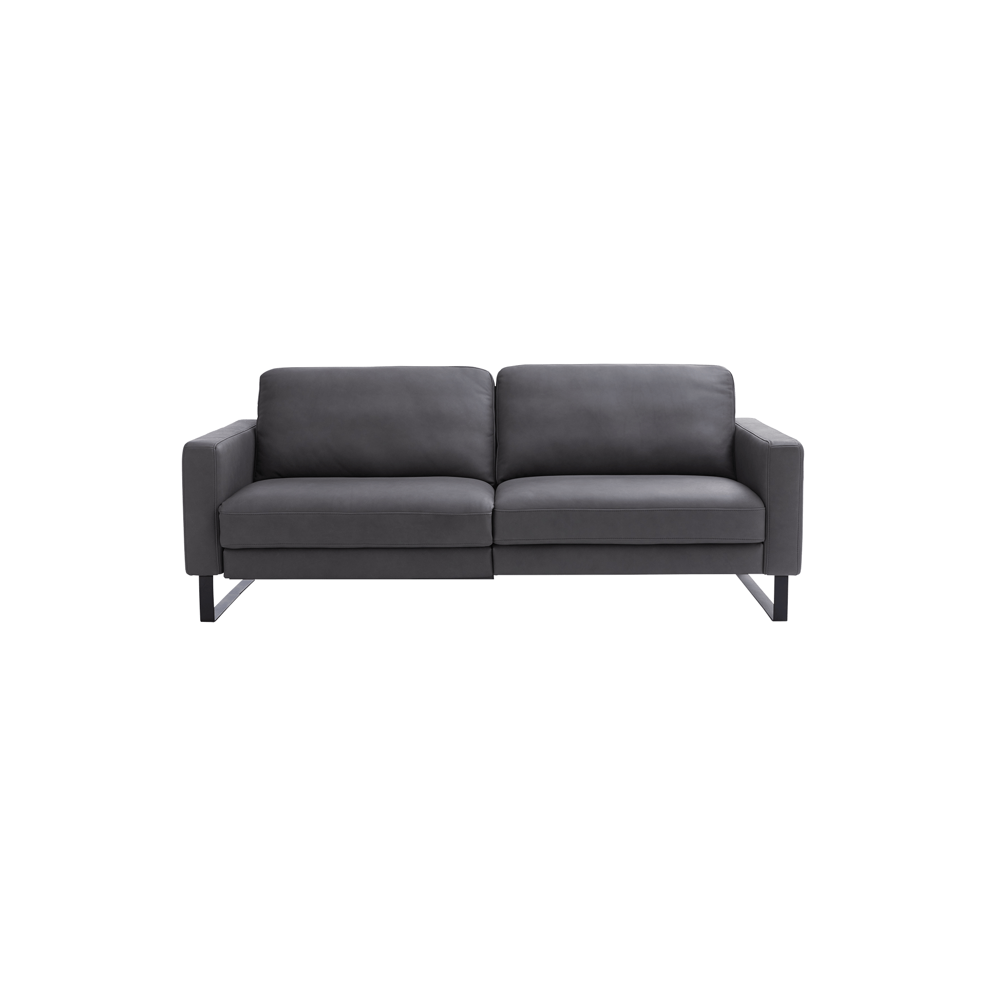 Contur Sofa 3-Sitzer Enna Bezug Leder Grau Contur Sofa 3-Sitzer Enna Bezug Leder Grau