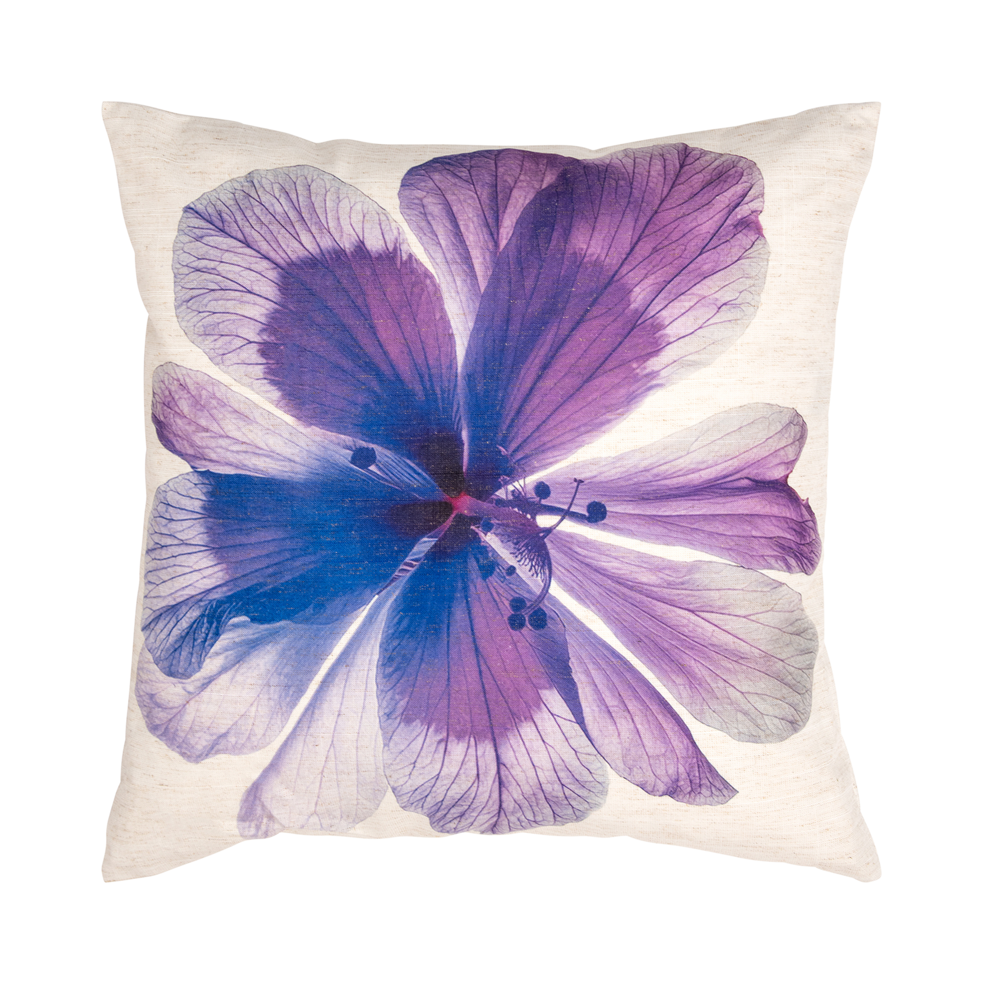 Kissenhülle Flower Violet 45x45cm