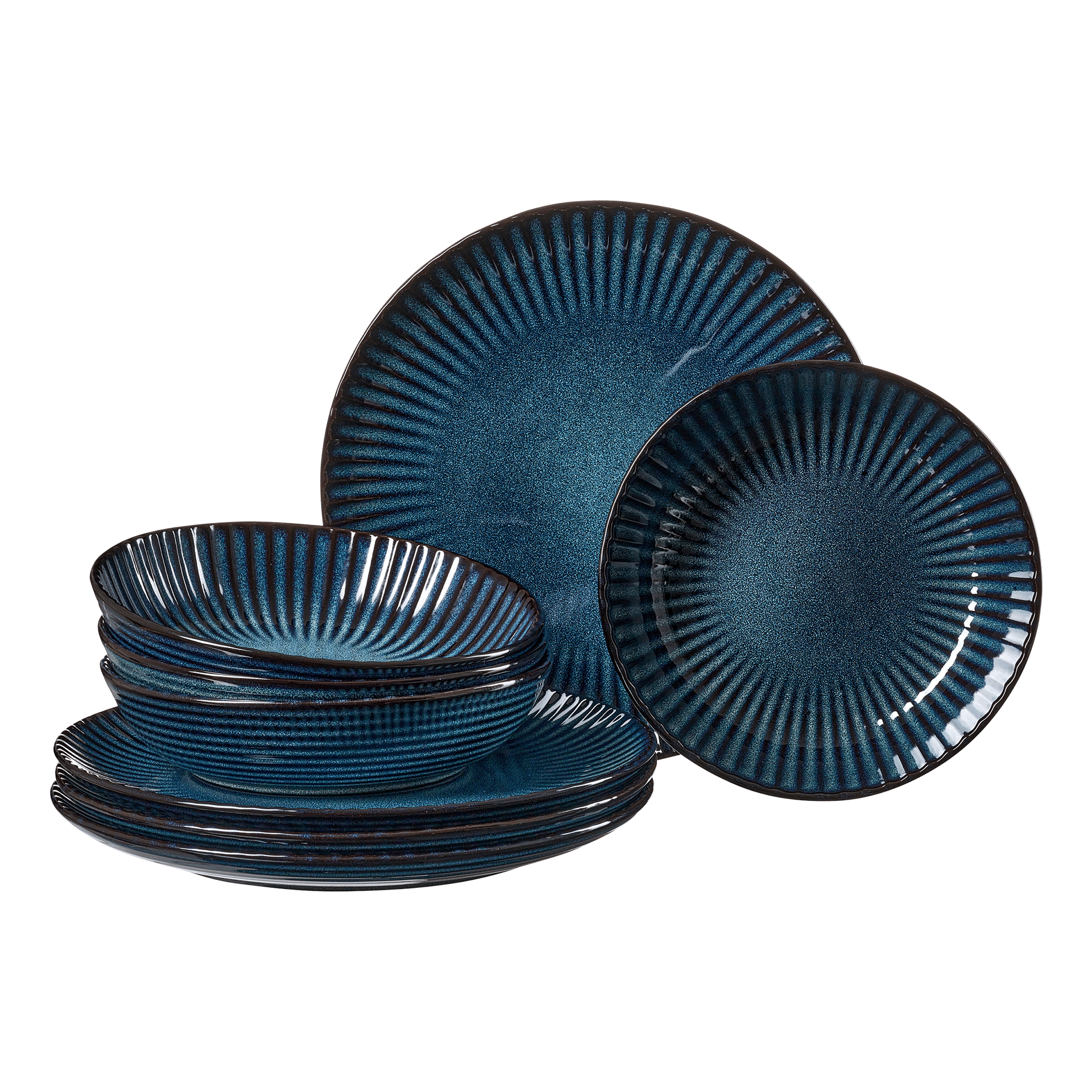 Tafelservice Milla 8-teilig blau