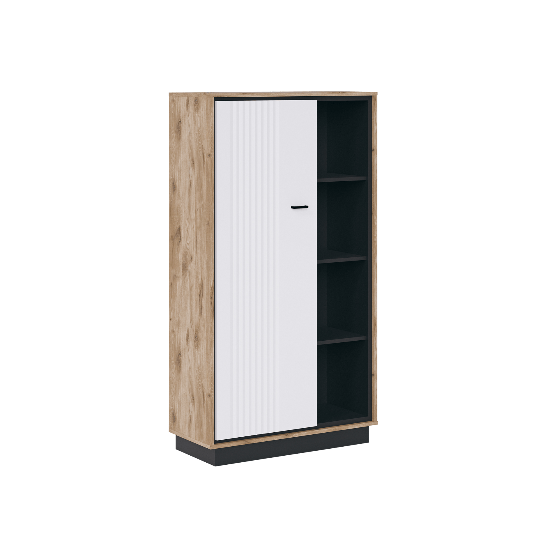 Novofurn Highboard Windor Eichefarben 85.4*158.5*37