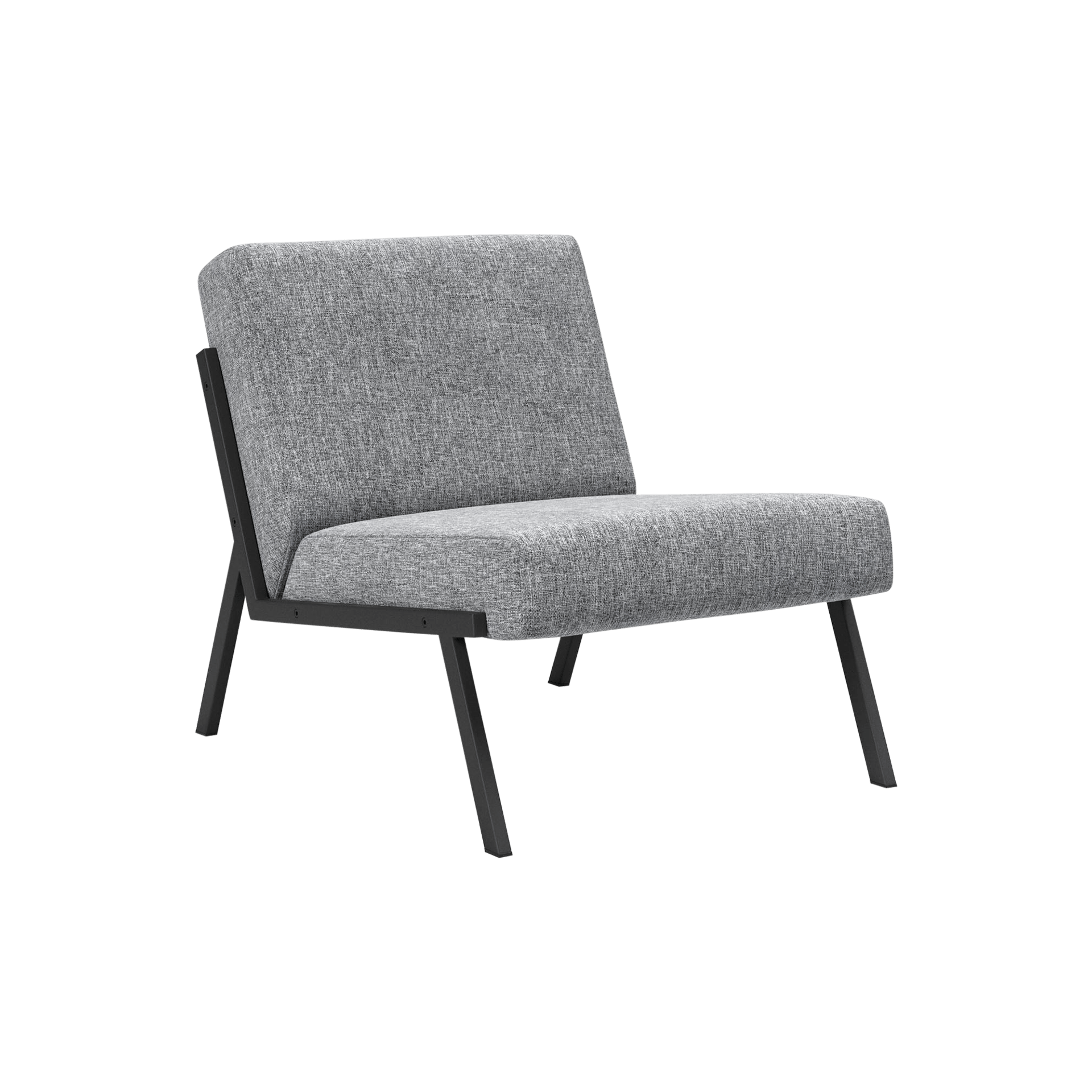 INNOVATION LIVING Sessel Vikko Bezug Twist Granite 565 Fuß Schwarz INNOVATION LIVING Sessel Vikko Bezug Twist Granite 565 Fuß Schwarz