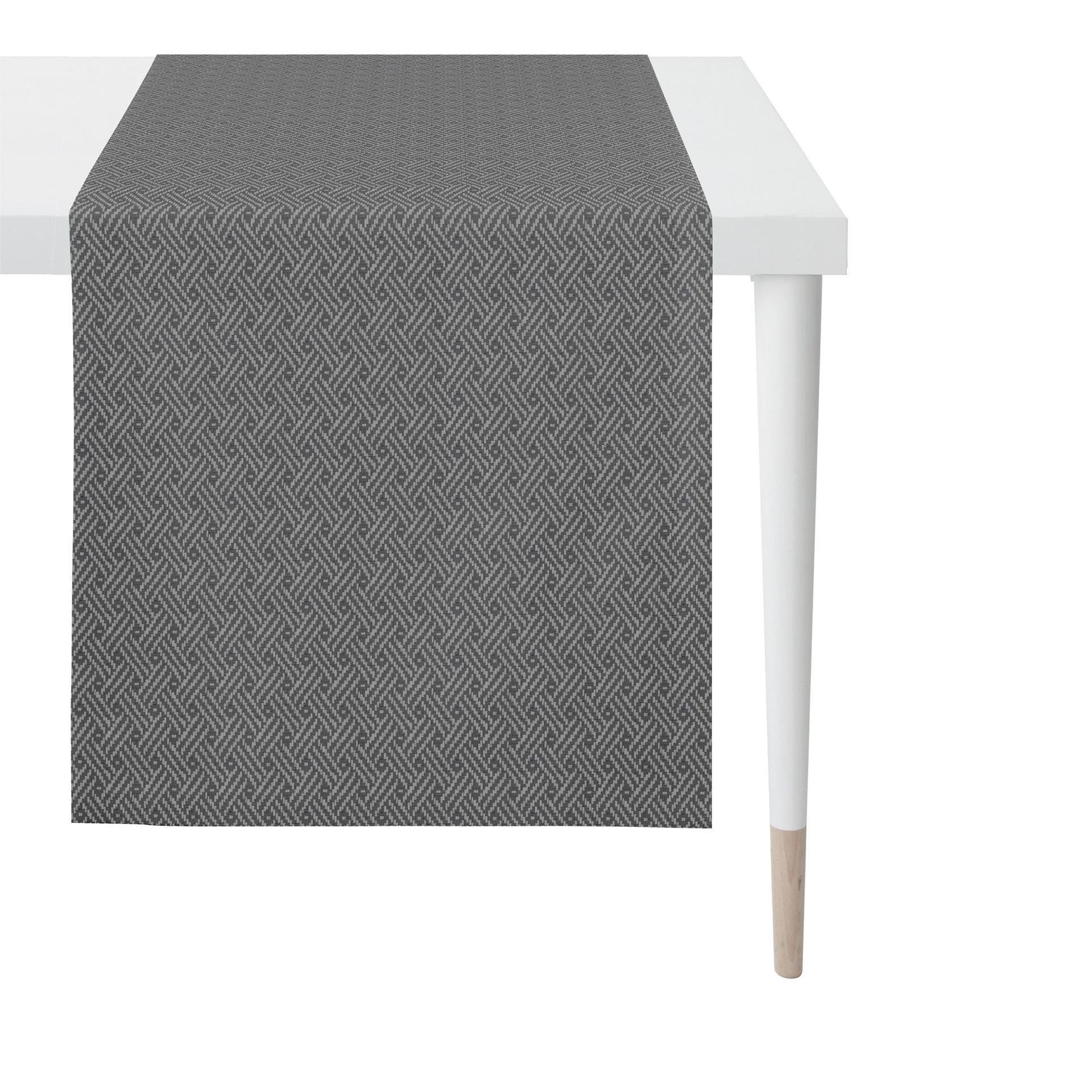 Tischläufer Match Anthrazit 46x140