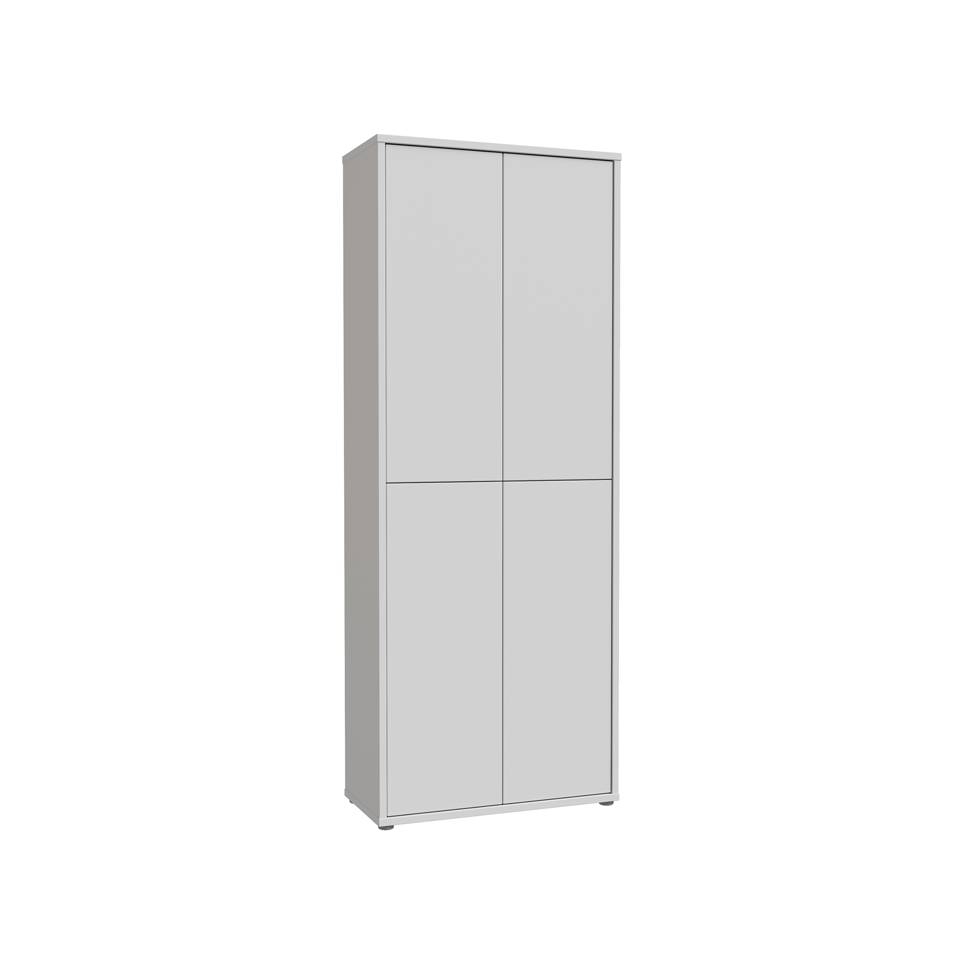 Schuhschrank Alisa 4-türig Grau Schuhschrank Alisa 4-türig Grau