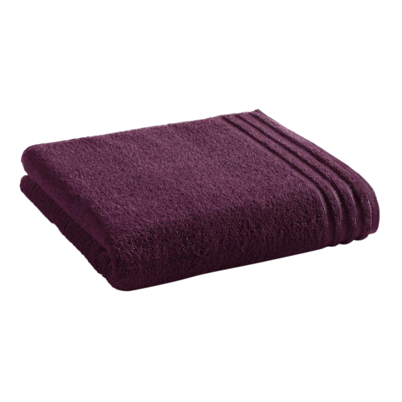 Vossen Handtuch Natural Glamour-E Grape 50x100cm Vossen Handtuch Natural Glamour-E Grape 50x100cm
