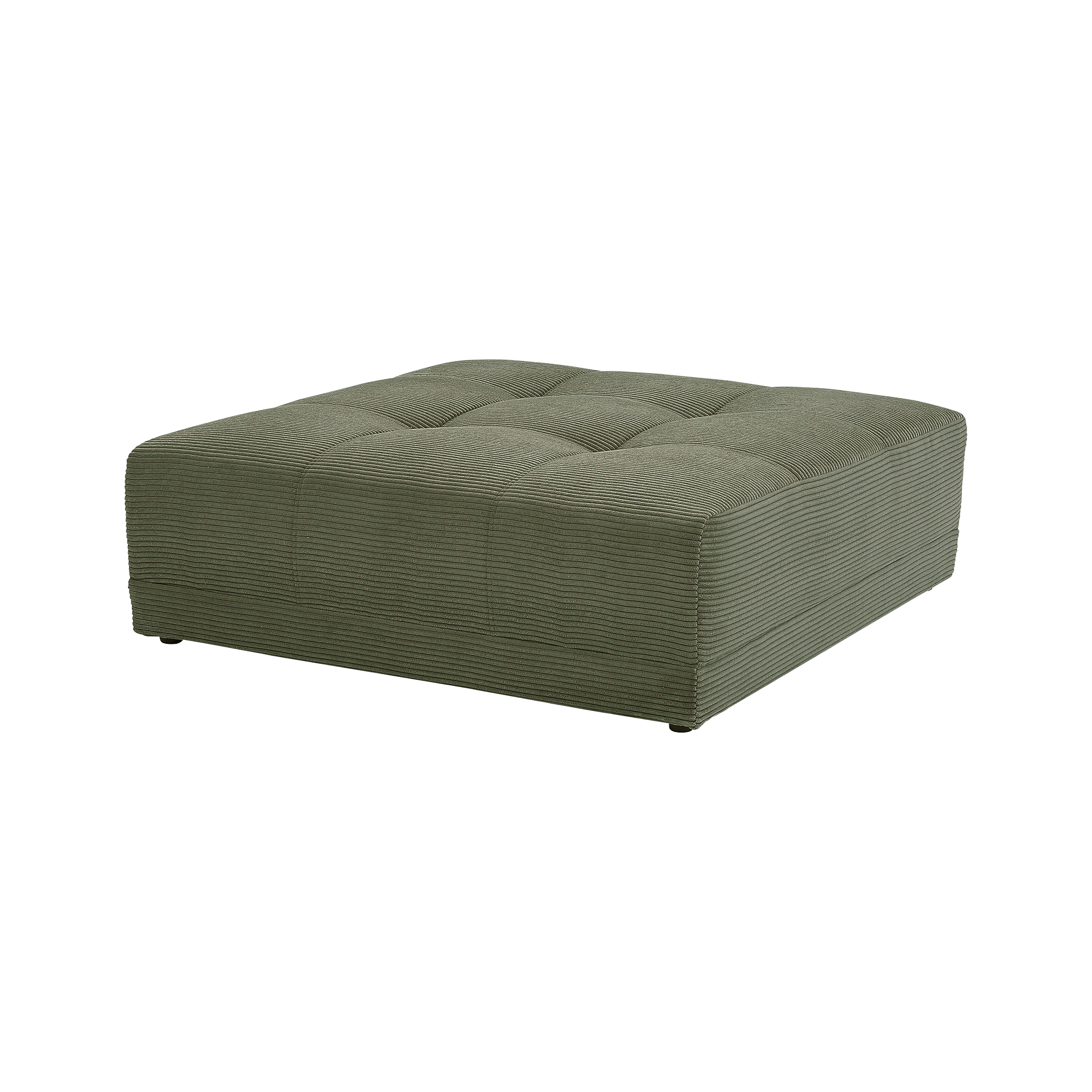 Hocker Janni Bezug Cord Grün