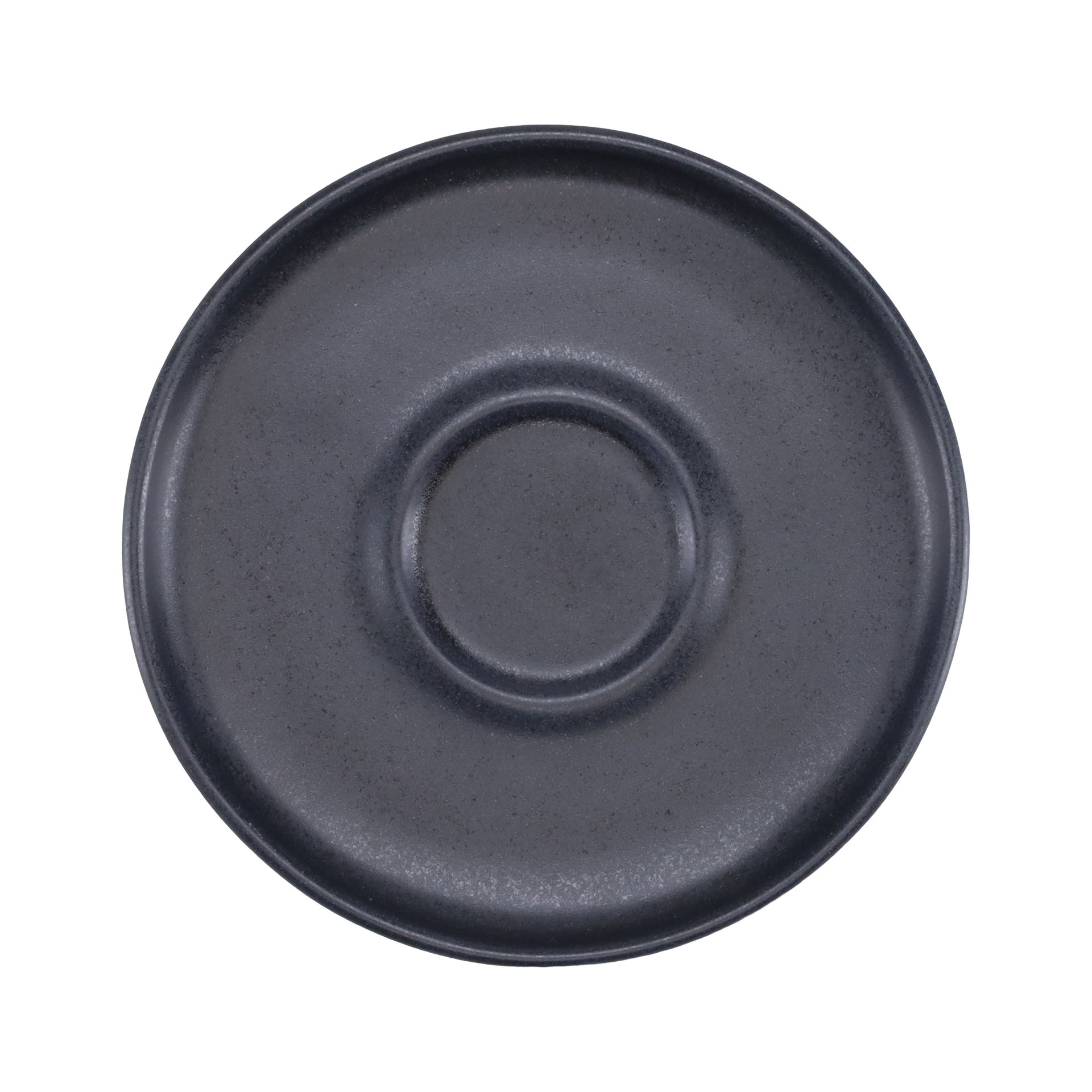 Espressountertasse Uno Schwarz Espressountertasse Uno Schwarz