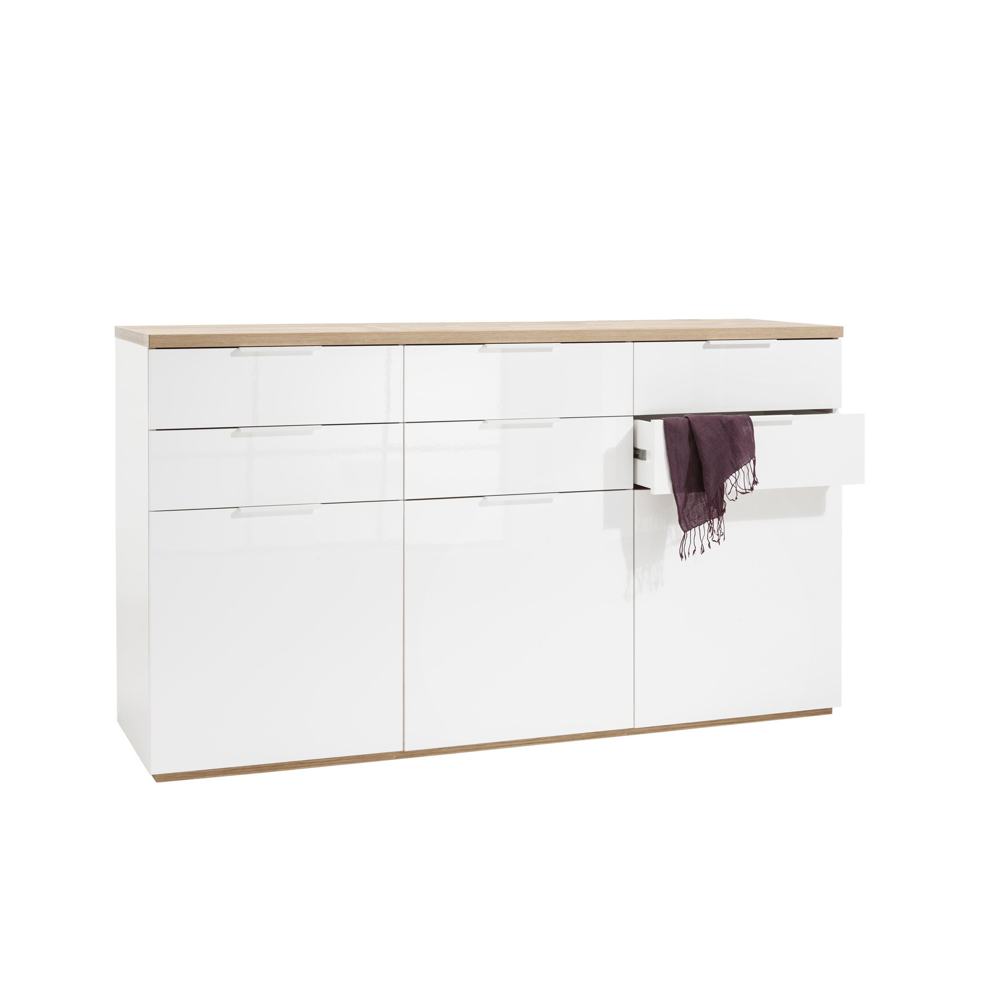 Sideboard Muriell Weiß