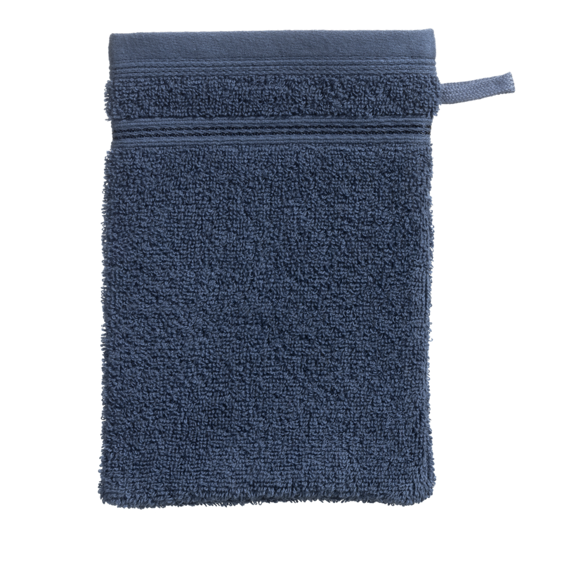 Casea Waschhandschuh Casea Alicante Blau 15x21cm