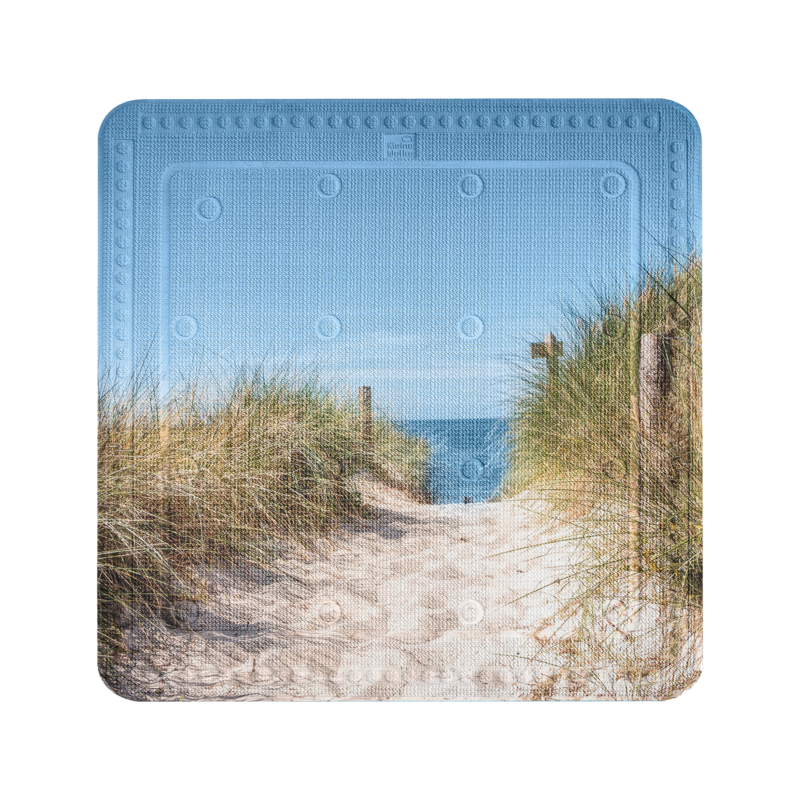 kleine Wolke Duscheinlage Borkum 55x55cm