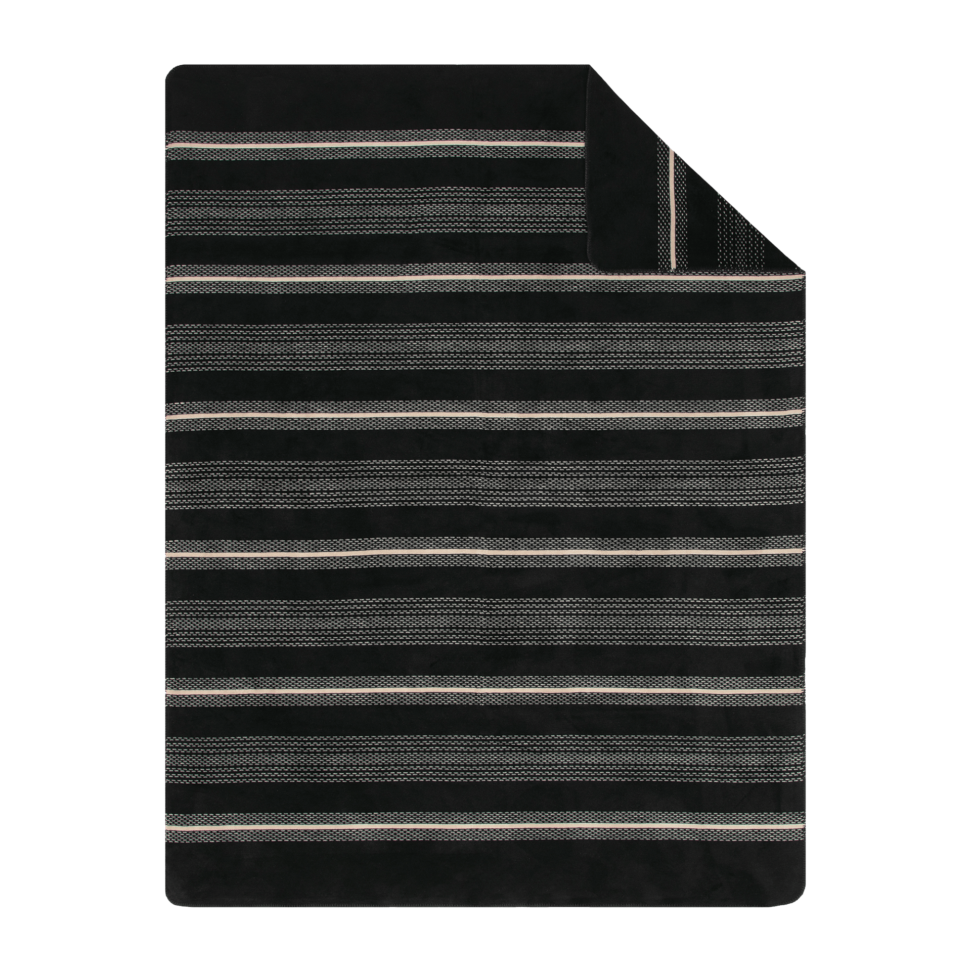 Decke Cartagena Schwarz 150x200cm