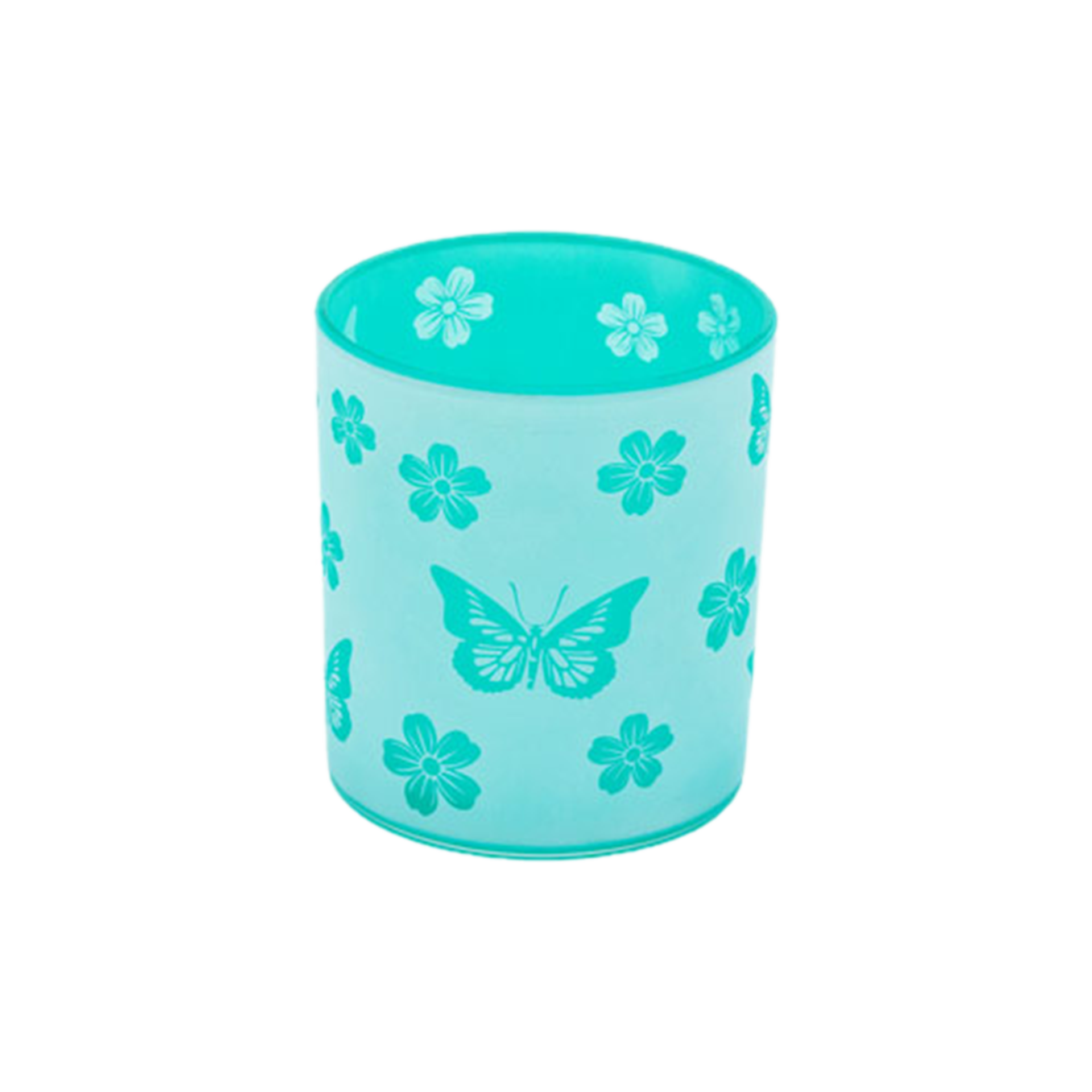 Teelichthalter Butterfly turquoise Teelichthalter Butterfly turquoise