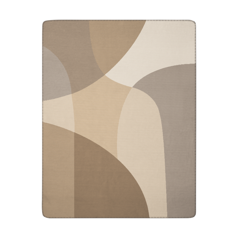 Biederlack Decke Lava Light Braun 150x200cm Biederlack Decke Lava Light Braun 150x200cm