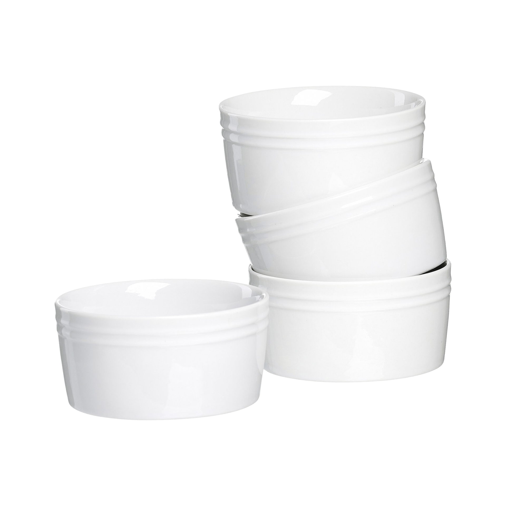 Schalen-Set Bianco 4-teilig weiß