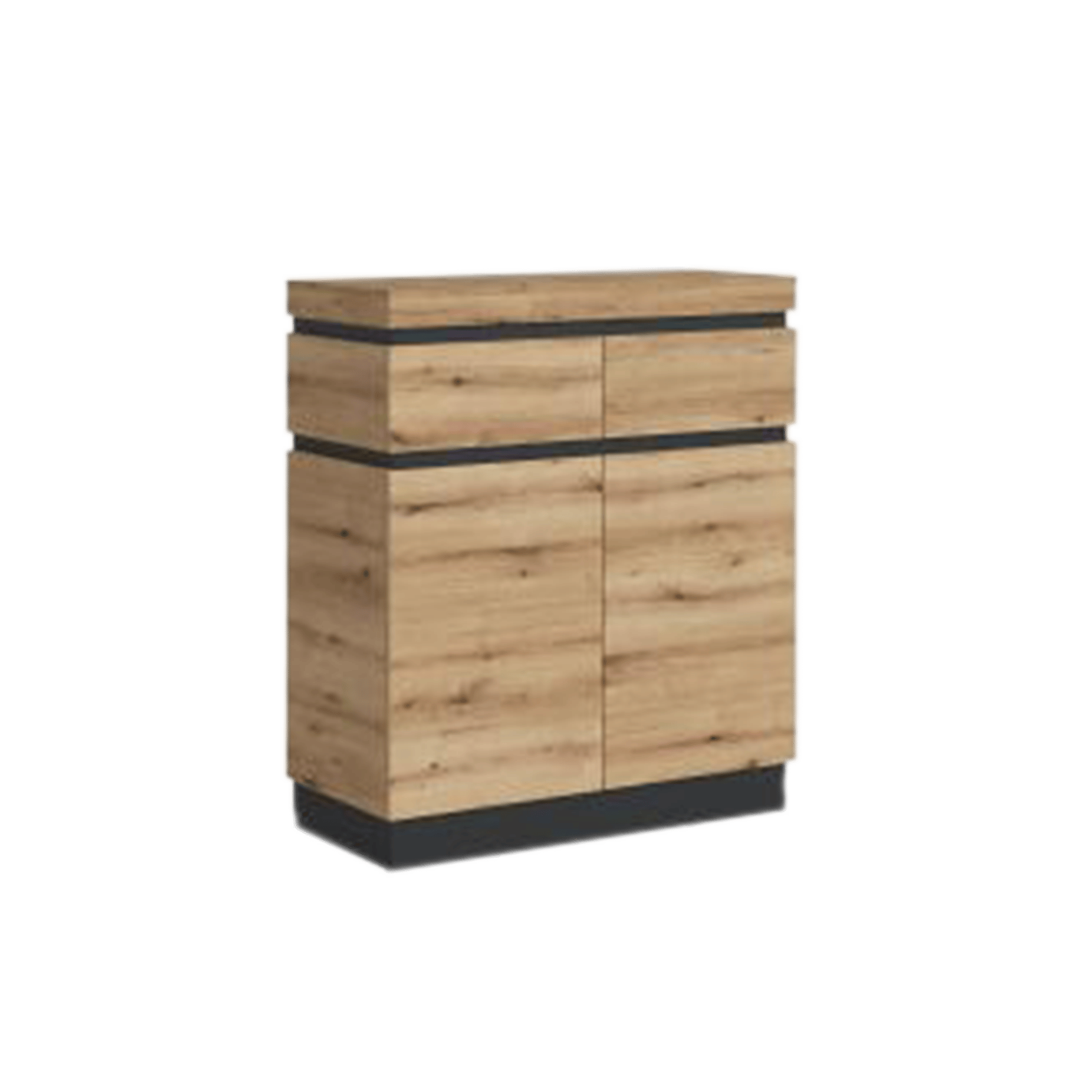Schuhschrank Conny Eichefarben