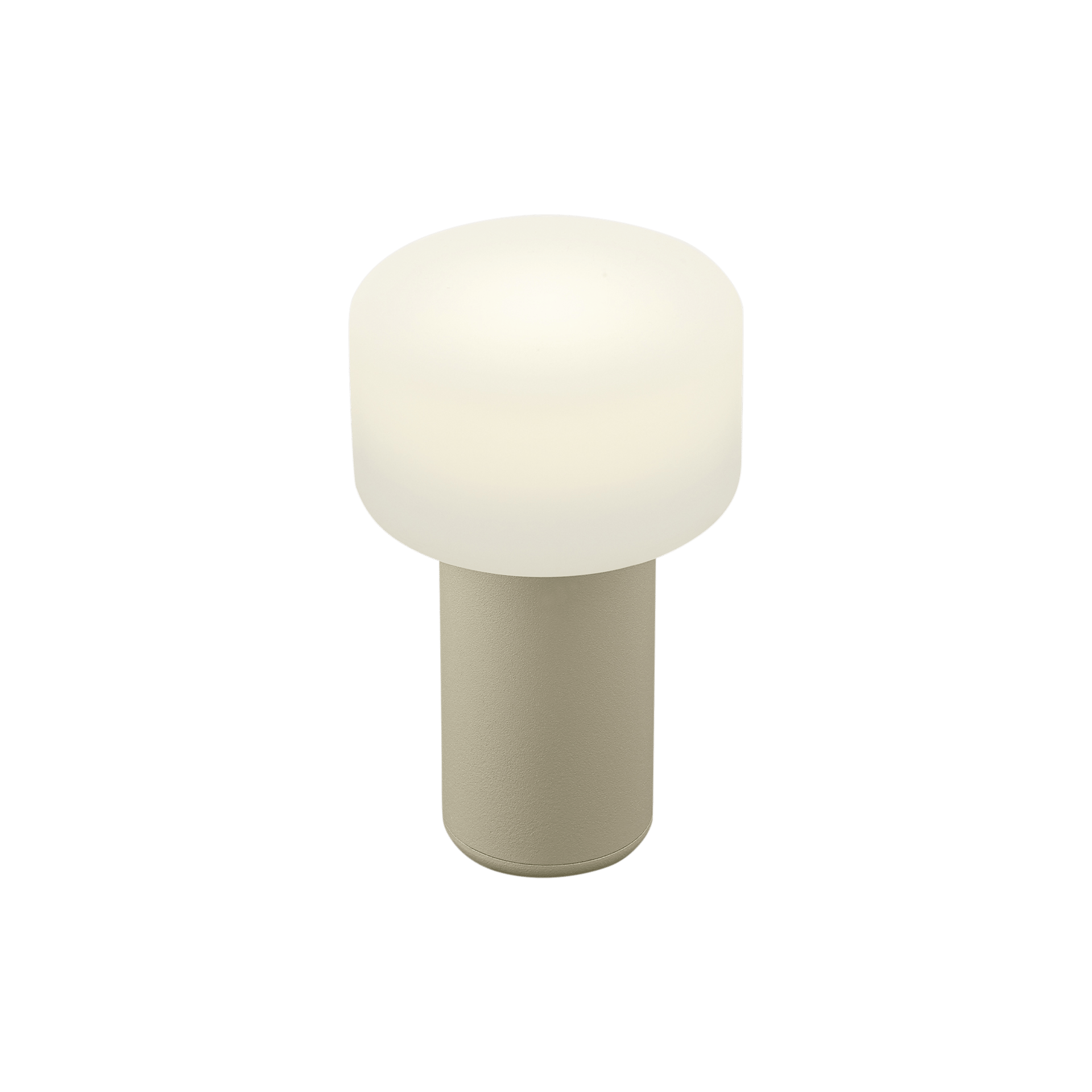 Akku-Tischleuchte TINY Beige