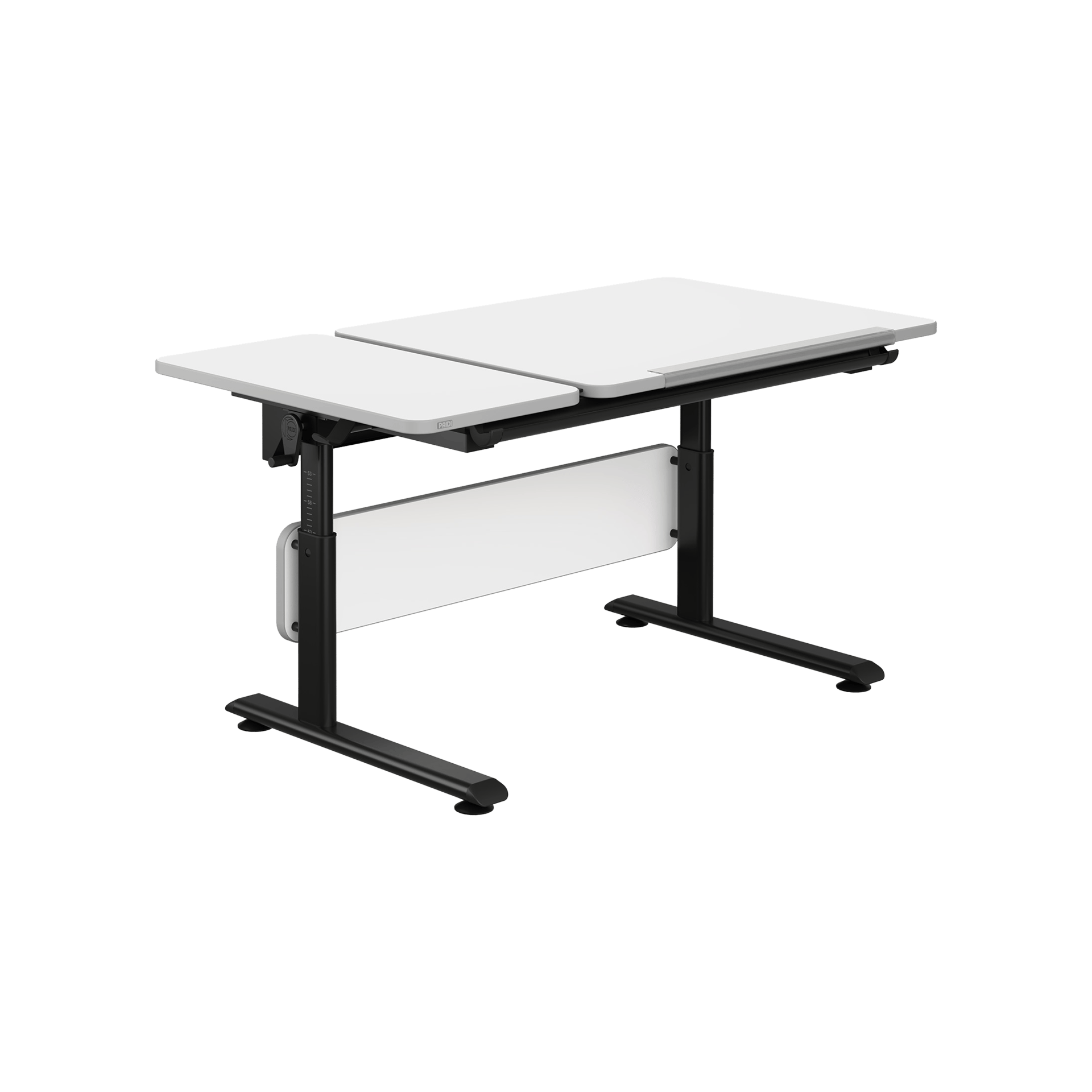 Paidi Schreibtisch Diego 130 GT Platte Kreideweiß, Gestell Schwarz Paidi Schreibtisch Diego 130 GT Platte Kreideweiß, Gestell Schwarz