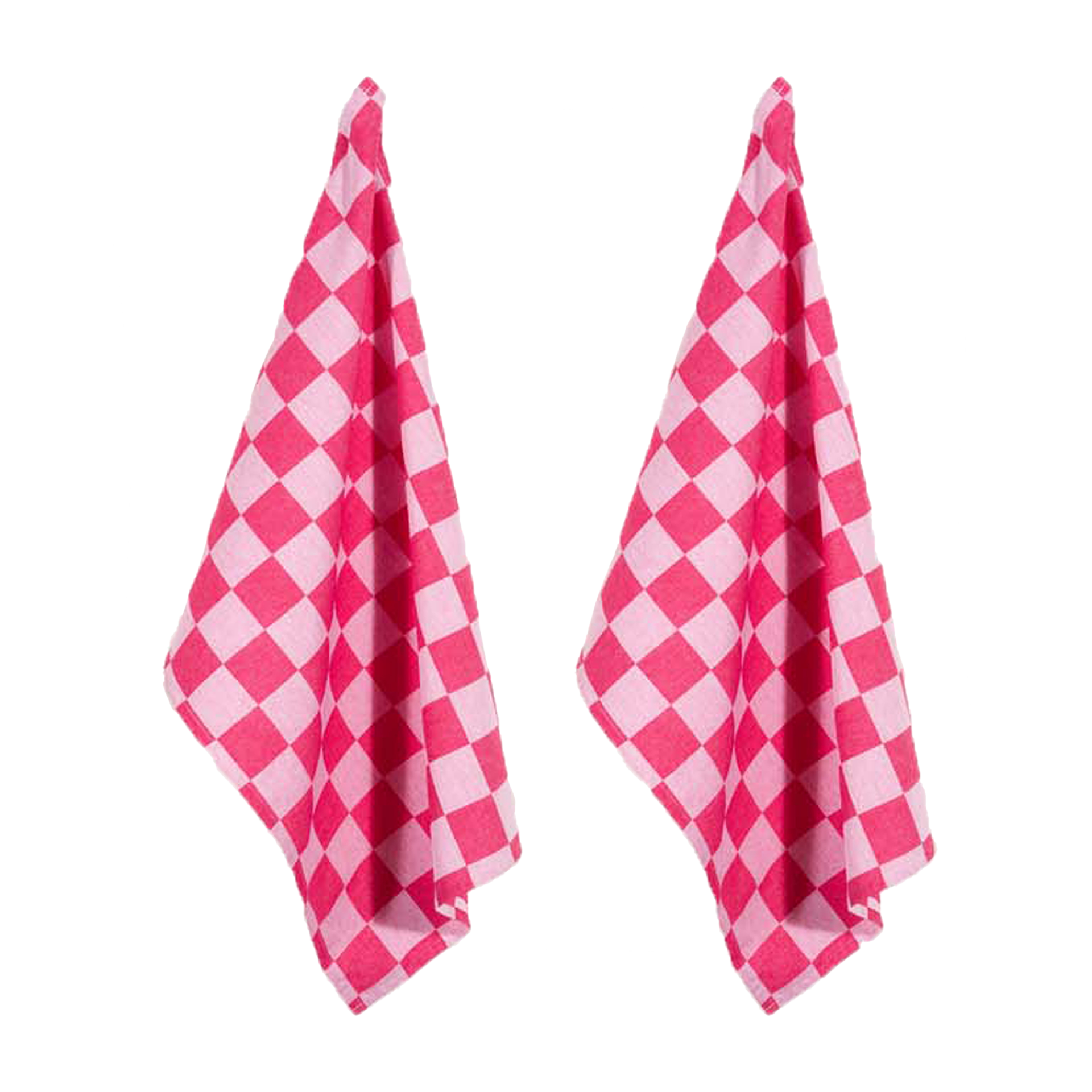 Geschirrhandtuch Chess Pink 50x70
