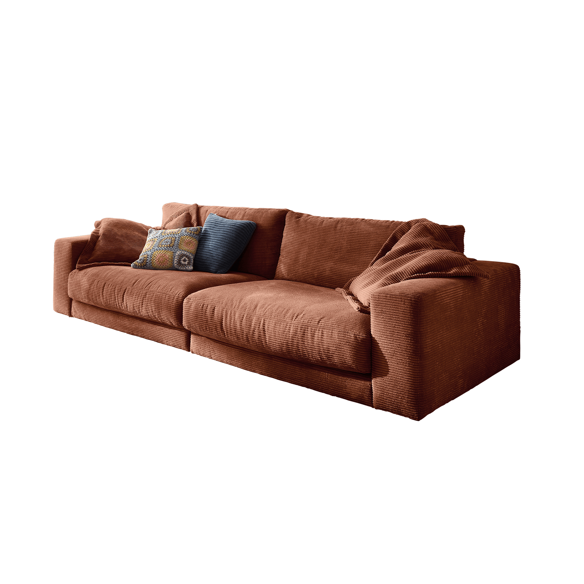 Paul Phillip Sofa 2,5-Sitzer Selina Braun Paul Phillip Sofa 2,5-Sitzer Selina Braun