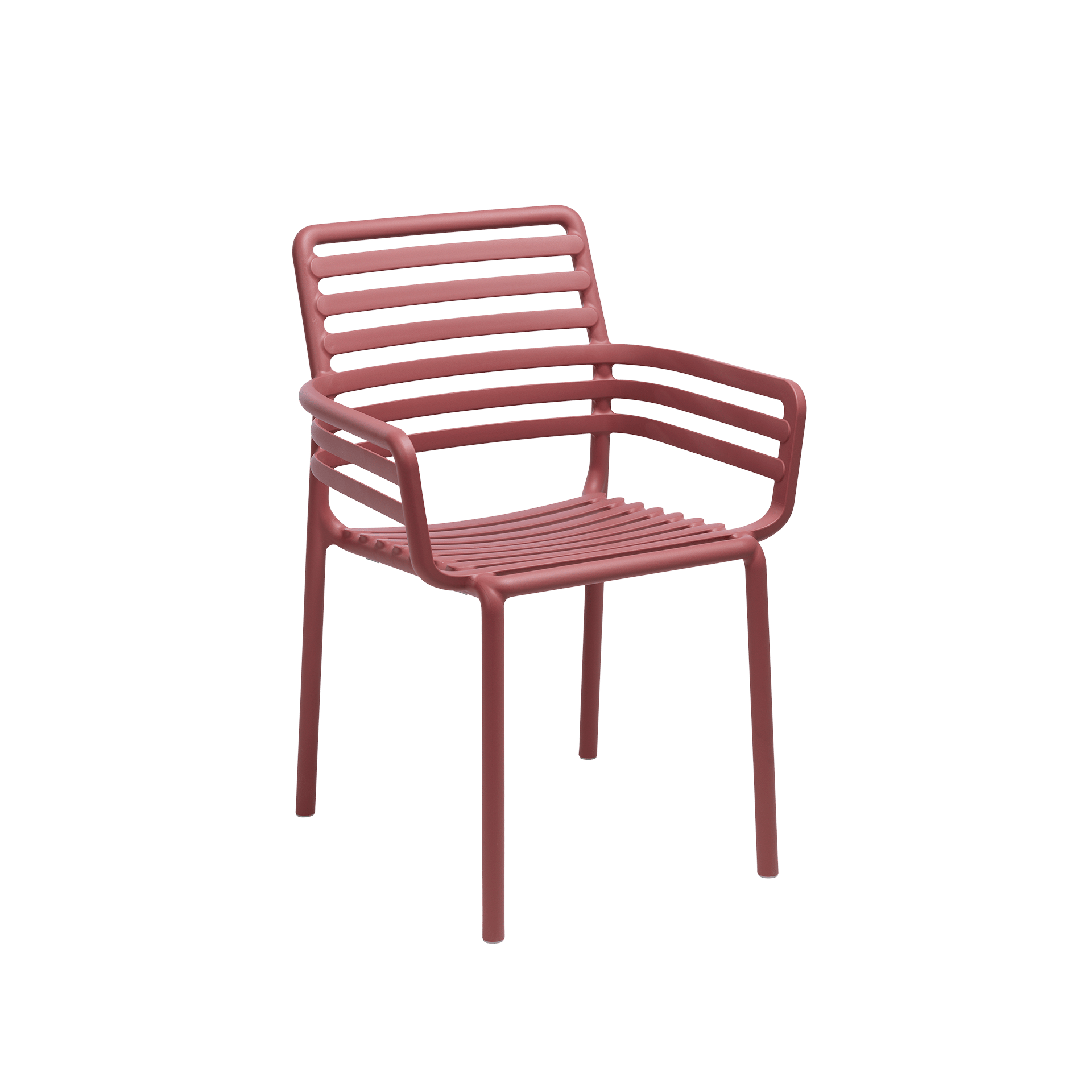 Nardi Armlehnstuhl Doga Marsala stapelbar Nardi Armlehnstuhl Doga Marsala stapelbar