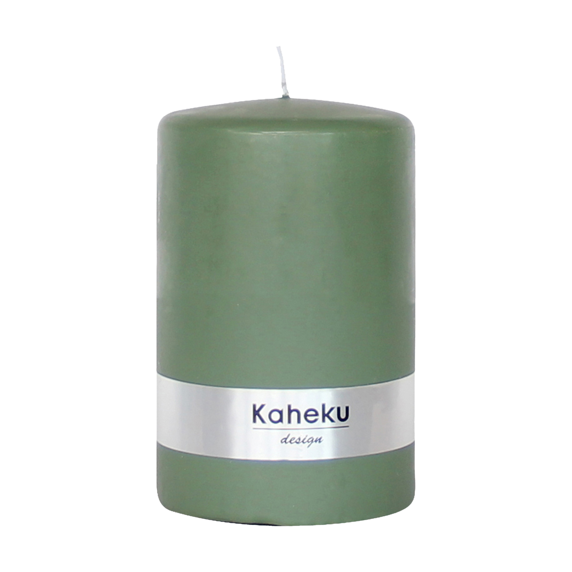 Kerze Powder Oliv
