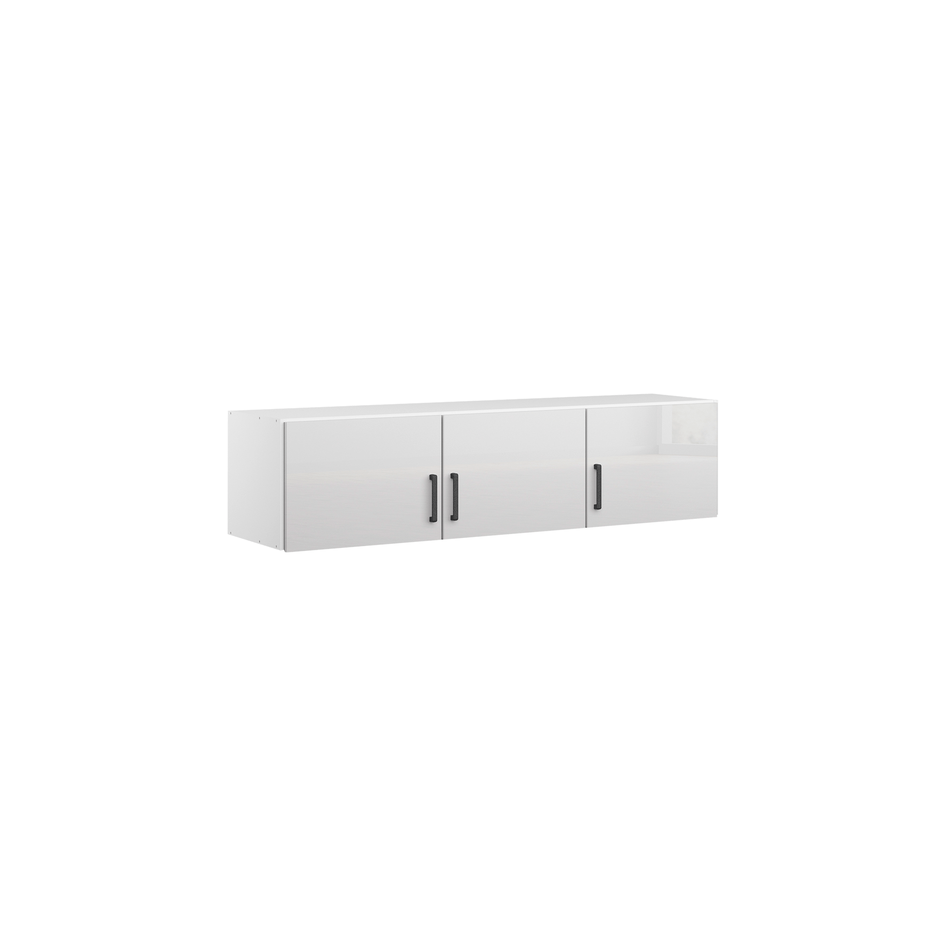Aufsatzschrank Multiform 3-türig Weiß 54*136*39 Aufsatzschrank Multiform 3-türig Weiß 54*136*39