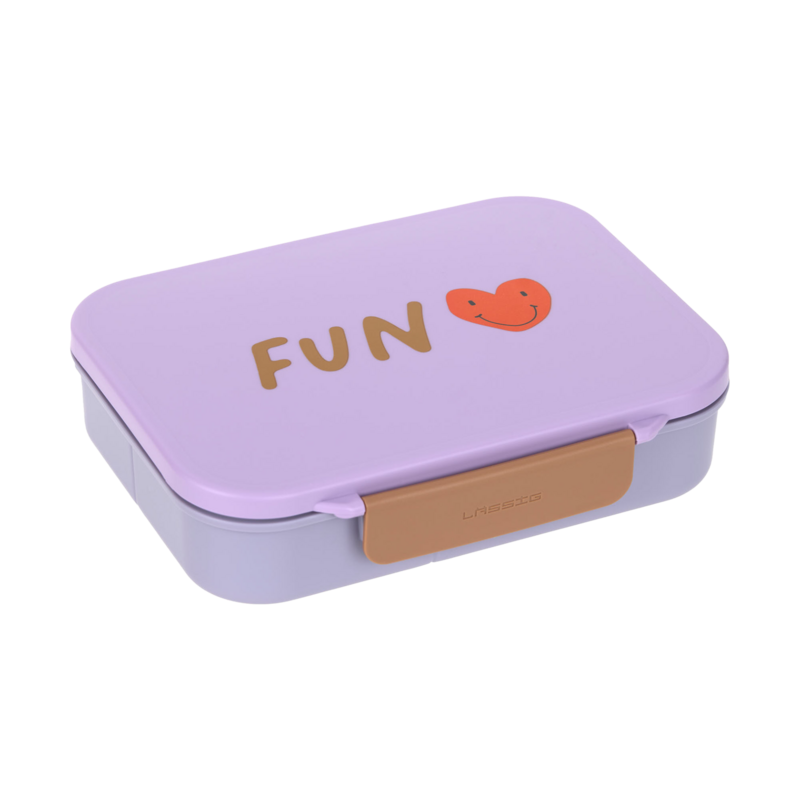 Lunchbox Bento Little Gang Heart Lilac